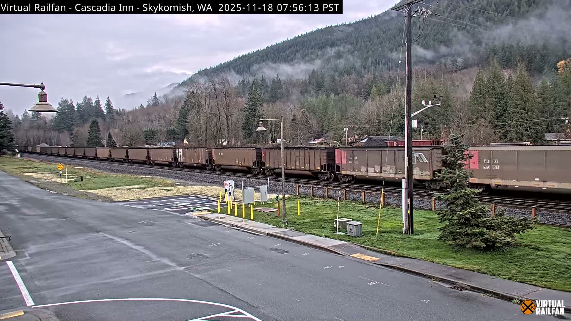 Skykomish Village Railroad Live Cam - Skykomish, King, Washington, USA
