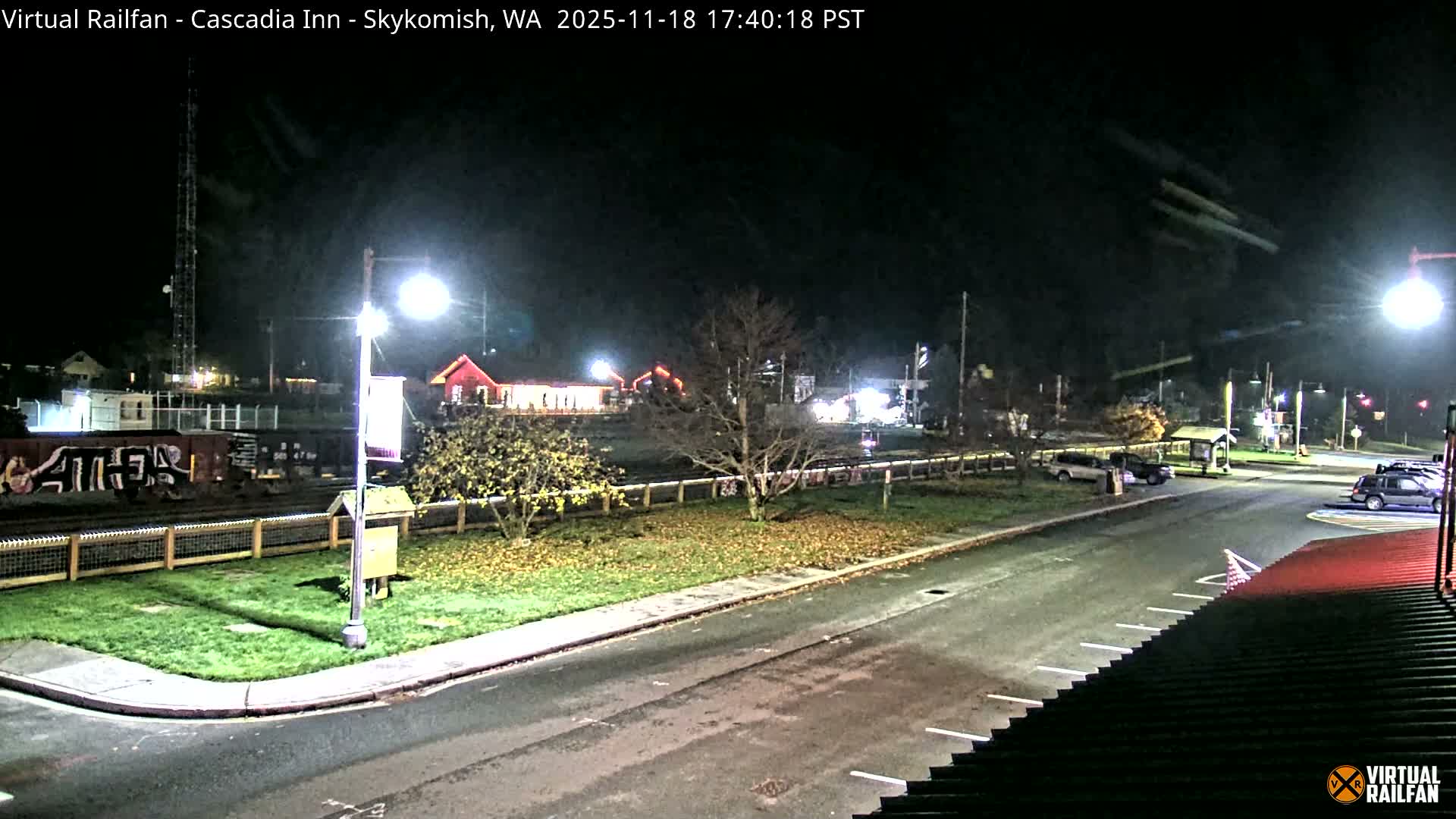 Skykomish Village Railroad Live Cam - Skykomish, King, Washington, USA