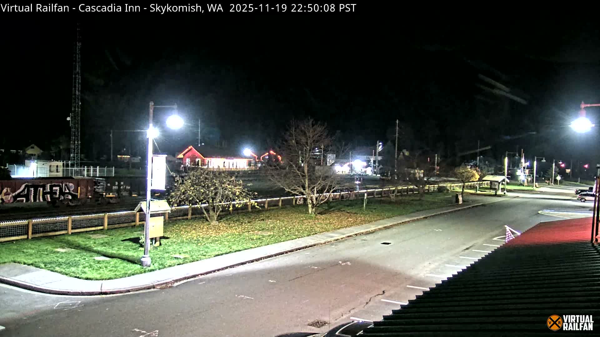 Skykomish Village Railroad Live Cam - Skykomish, King, Washington, USA