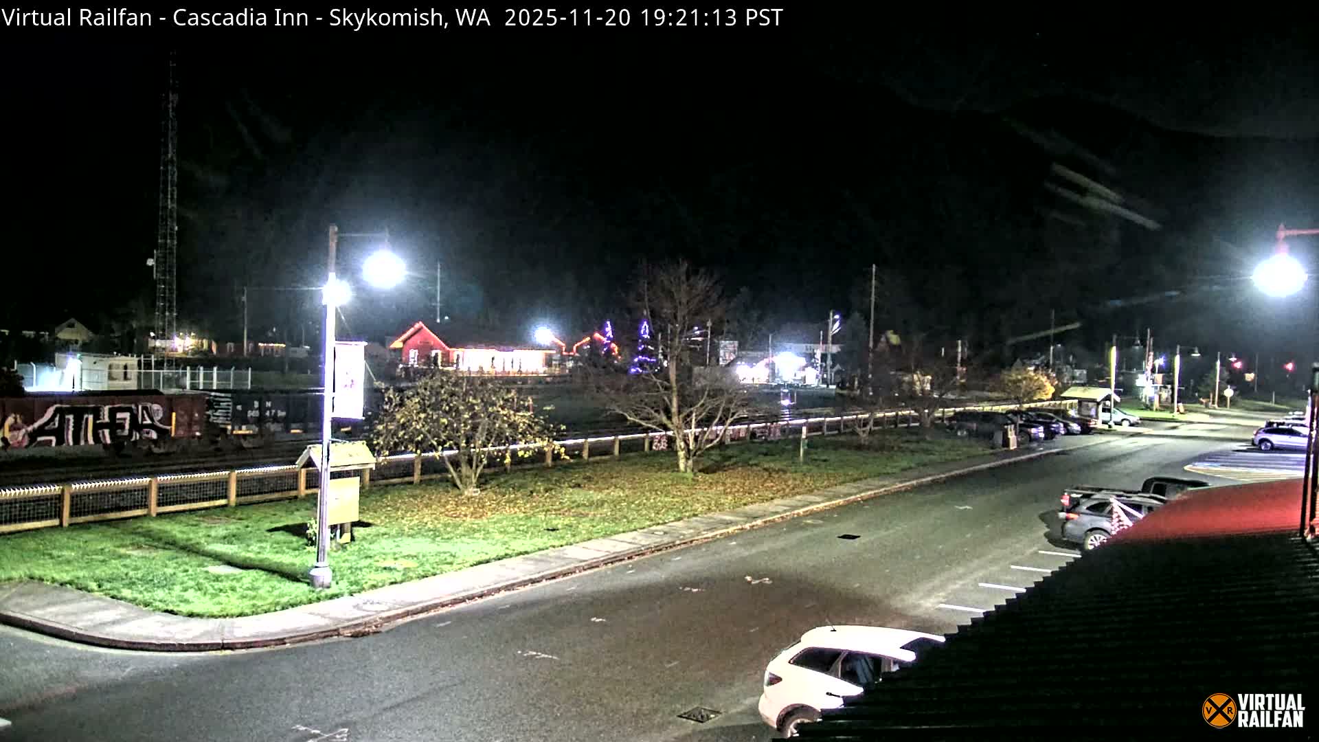 Skykomish Village Railroad Live Cam - Skykomish, King, Washington, USA