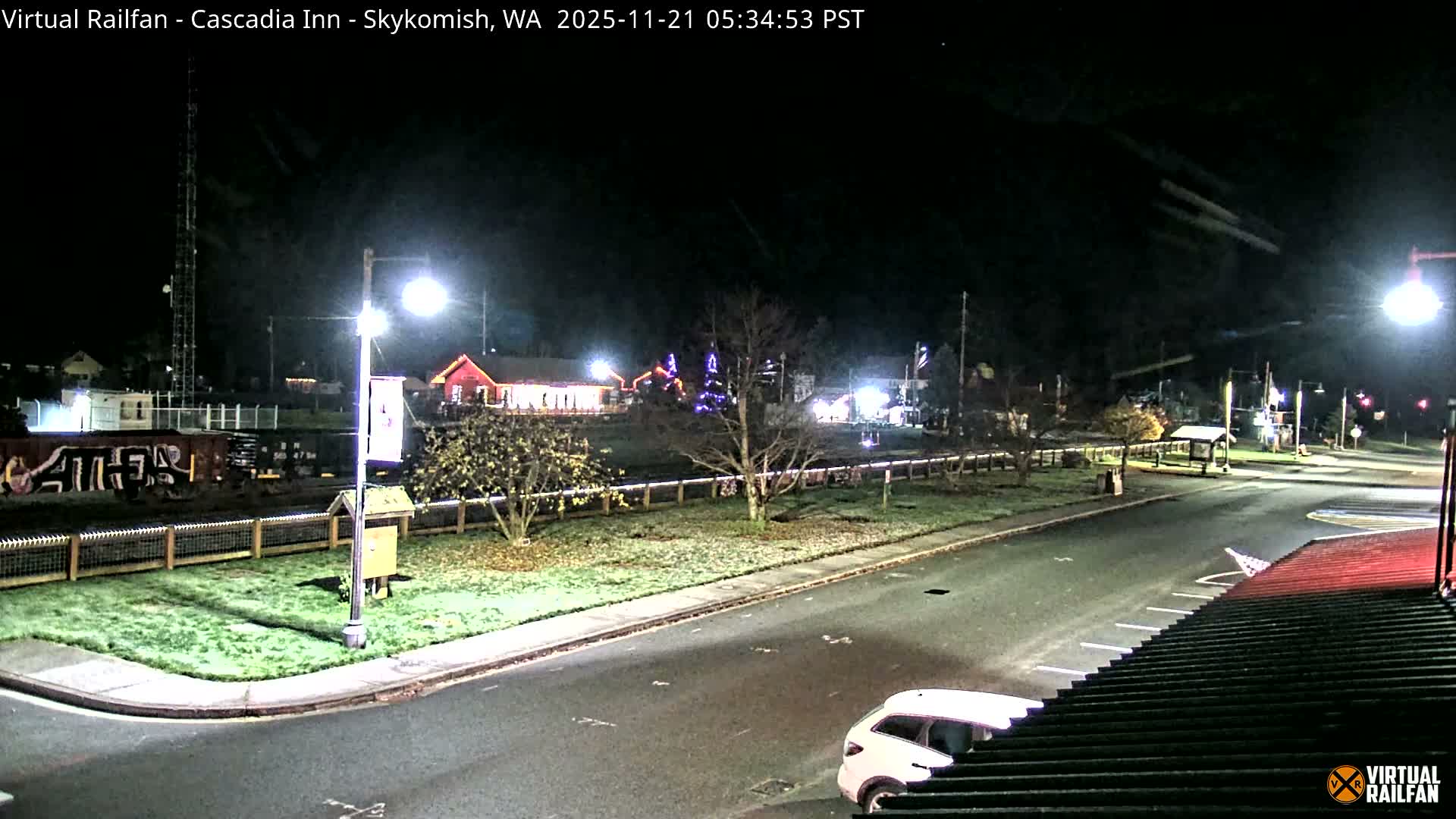 Skykomish Village Railroad Live Cam - Skykomish, King, Washington, USA