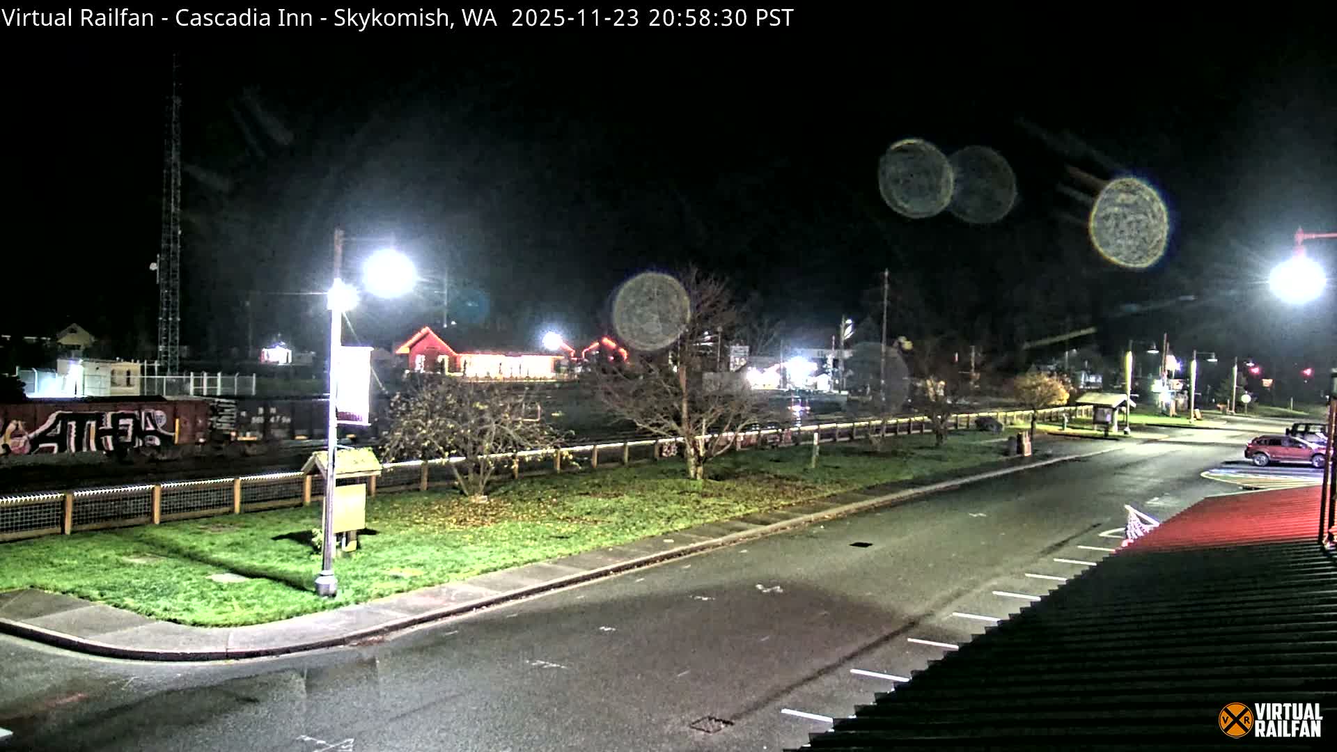 Skykomish Village Railroad Live Cam - Skykomish, King, Washington, USA