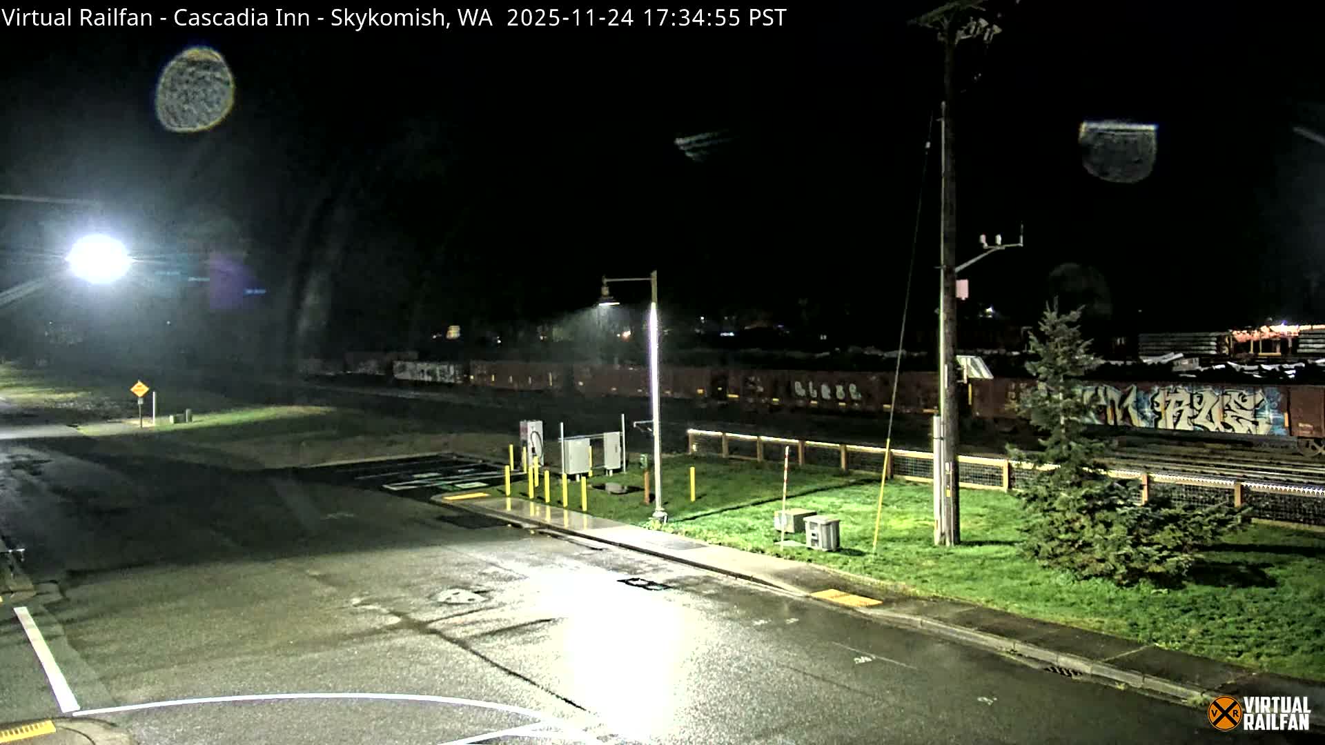 Skykomish Village Railroad Live Cam - Skykomish, King, Washington, USA