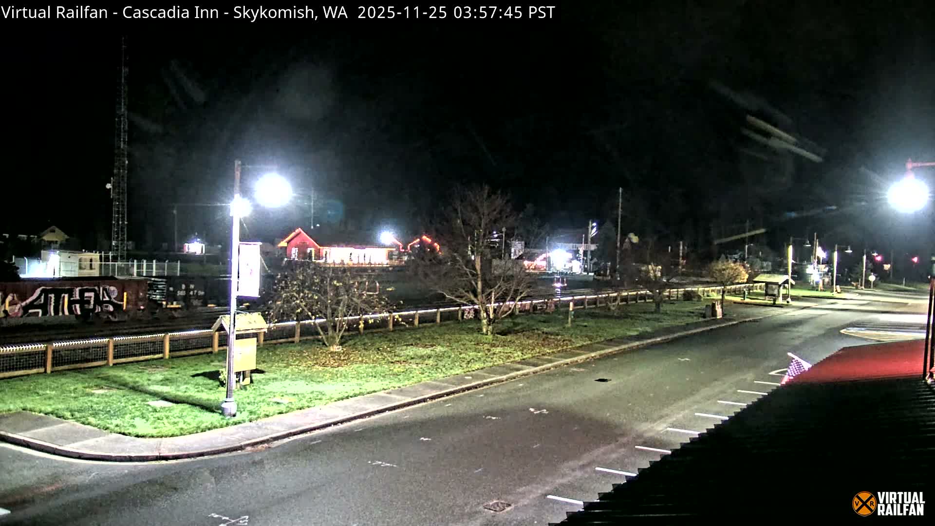 Skykomish Village Railroad Live Cam - Skykomish, King, Washington, USA