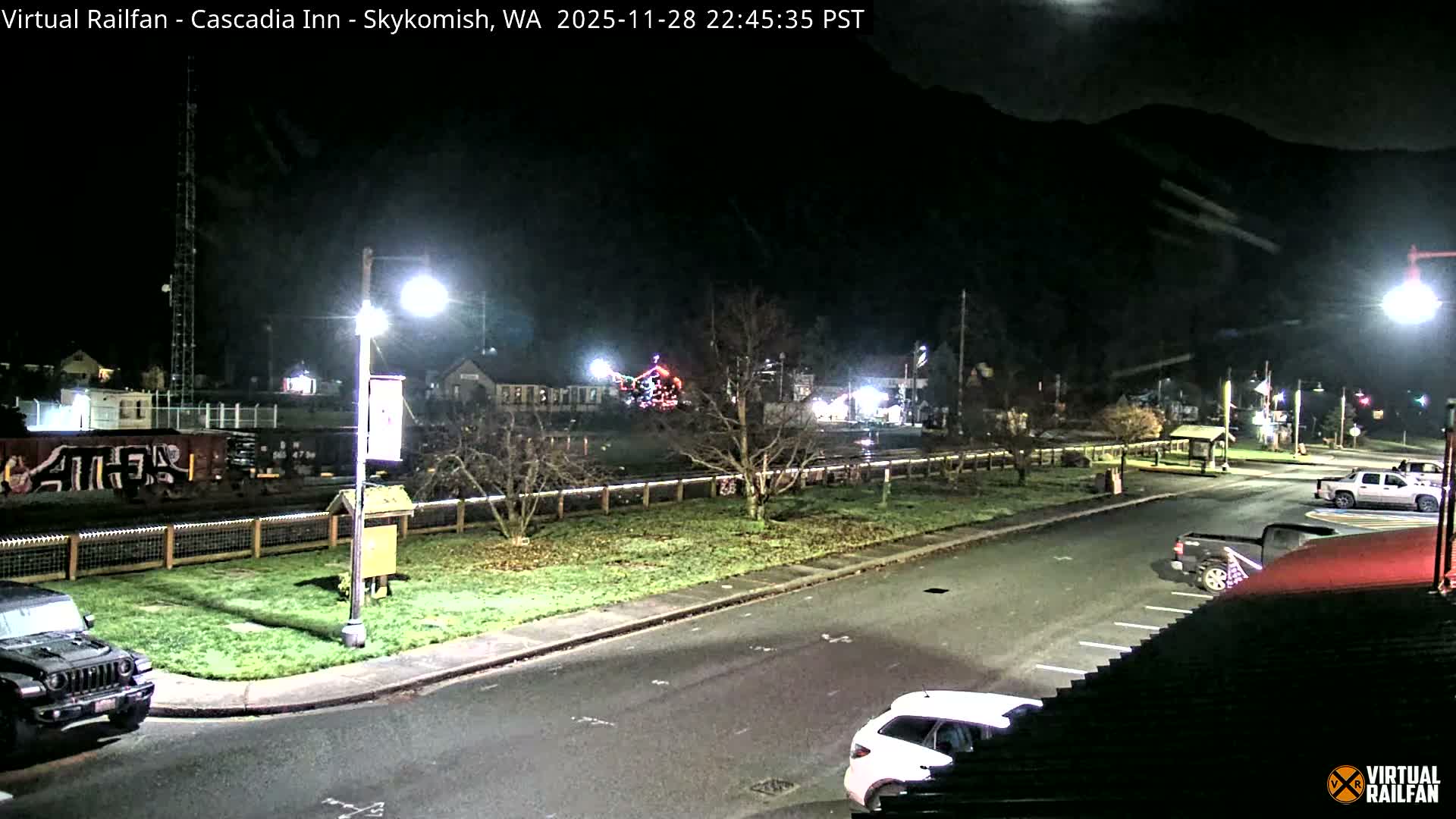 Skykomish Village Railroad Live Cam - Skykomish, King, Washington, USA
