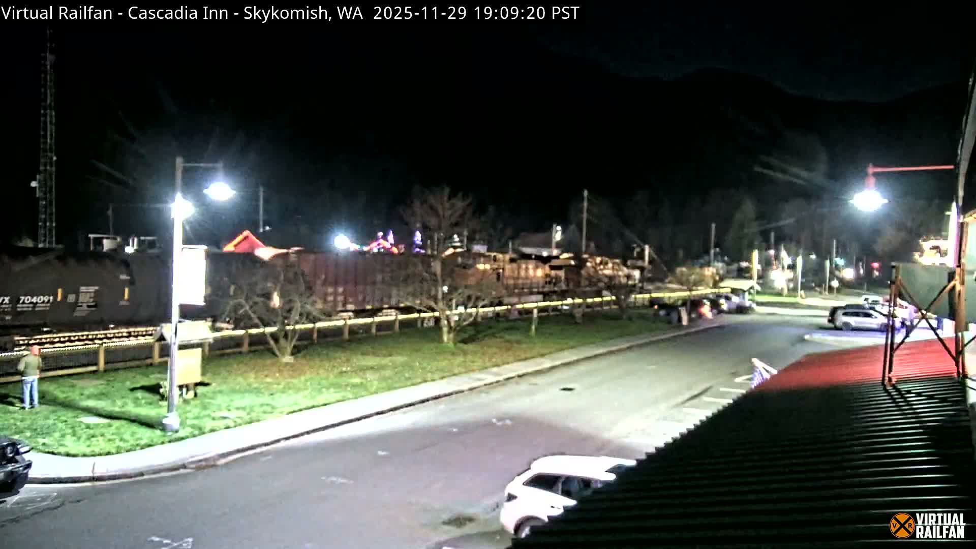 Skykomish Village Railroad Live Cam - Skykomish, King, Washington, USA
