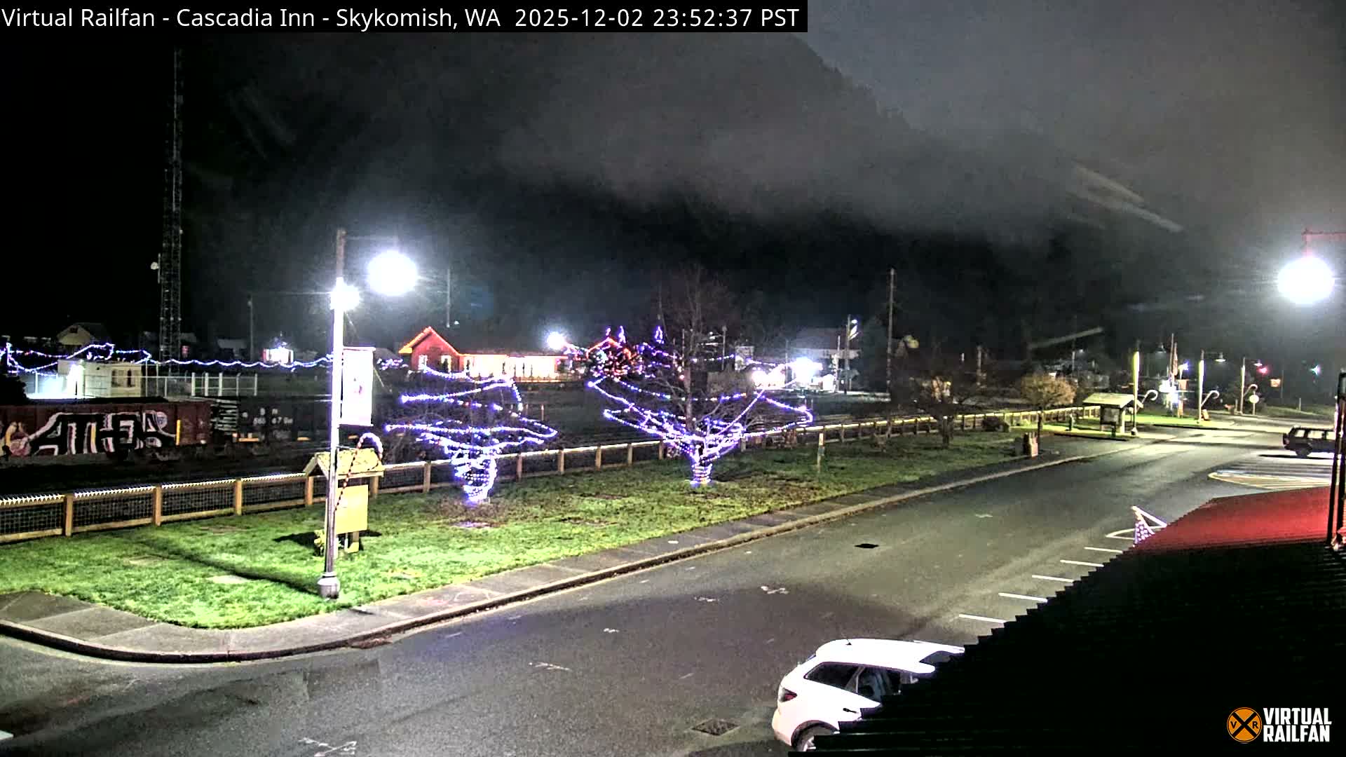 Skykomish Village Railroad Live Cam - Skykomish, King, Washington, USA