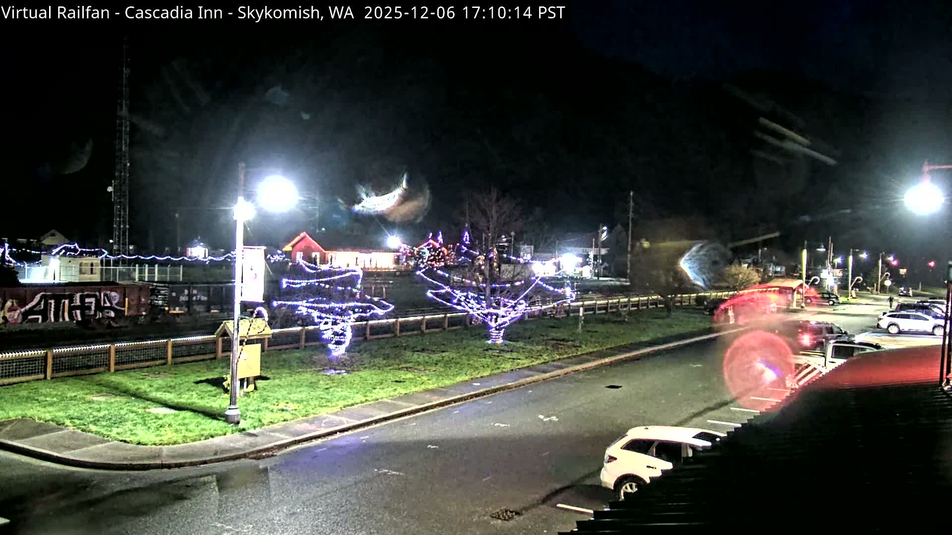 Skykomish Village Railroad Live Cam - Skykomish, King, Washington, USA