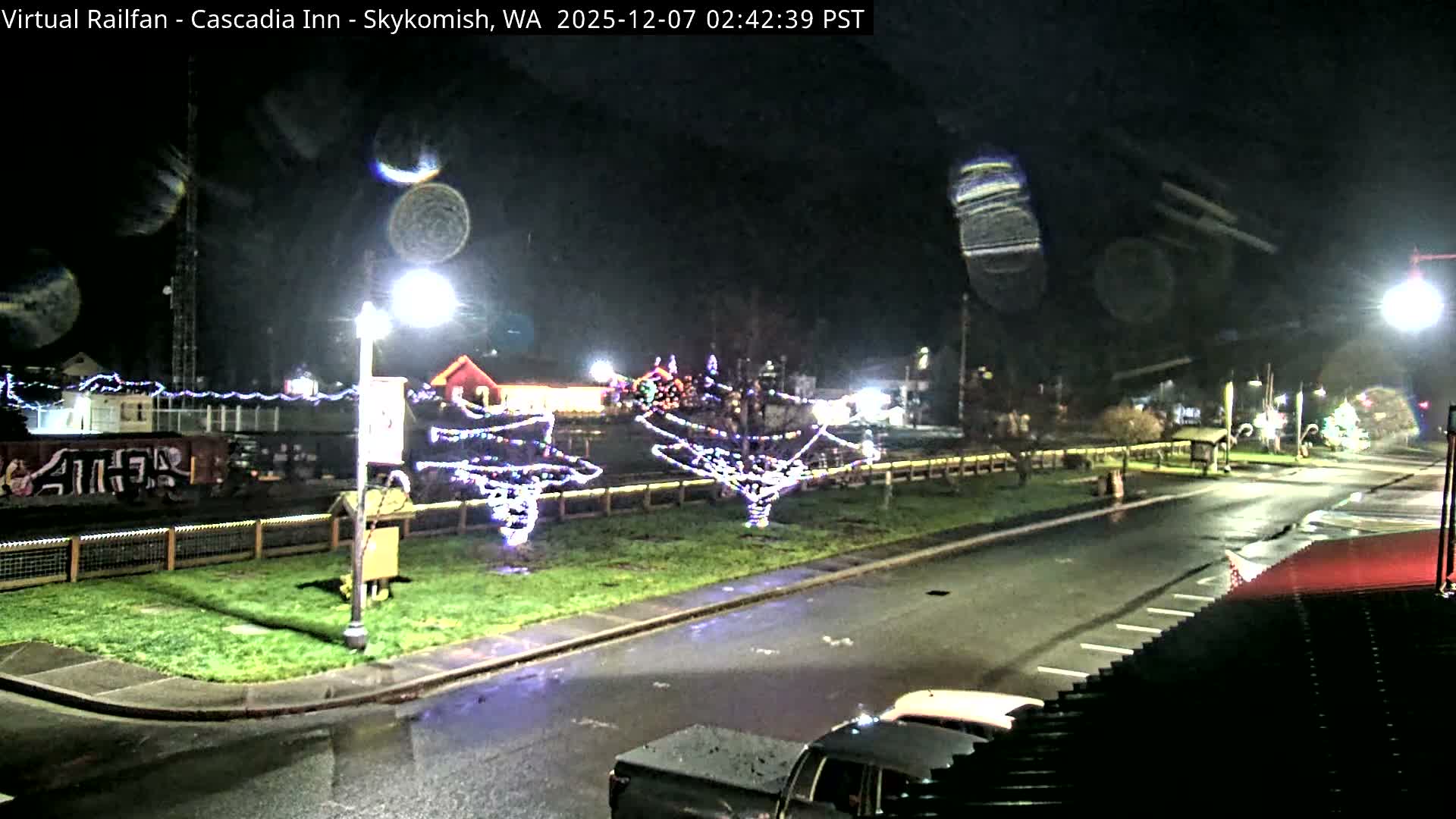 Skykomish Village Railroad Live Cam - Skykomish, King, Washington, USA