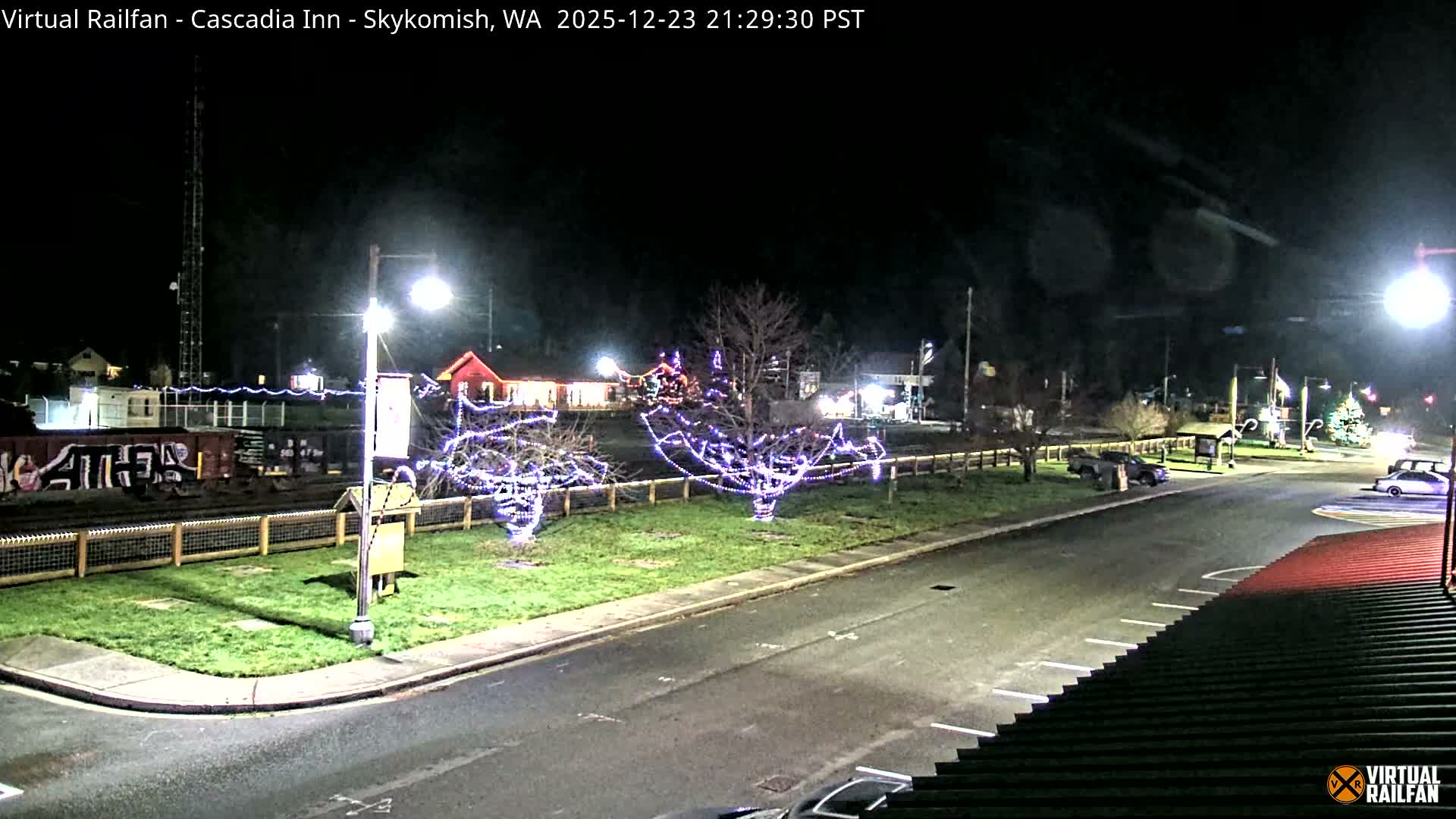 Skykomish Village Railroad Live Cam - Skykomish, King, Washington, USA