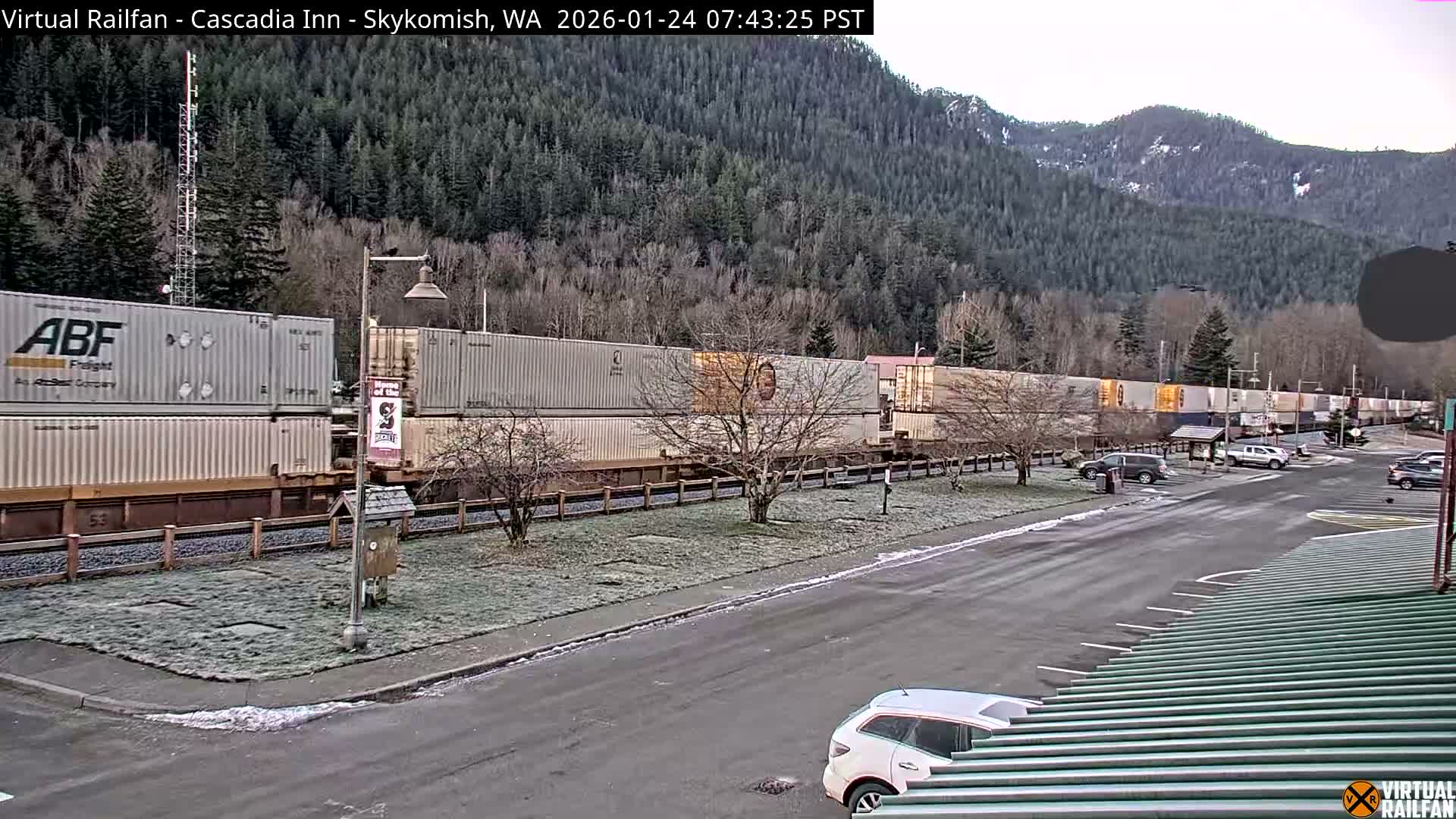 Skykomish Village Railroad Live Cam - Skykomish, King, Washington, USA