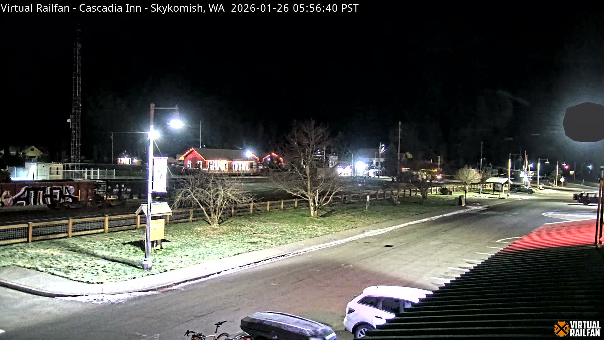 Skykomish Village Railroad Live Cam - Skykomish, King, Washington, USA