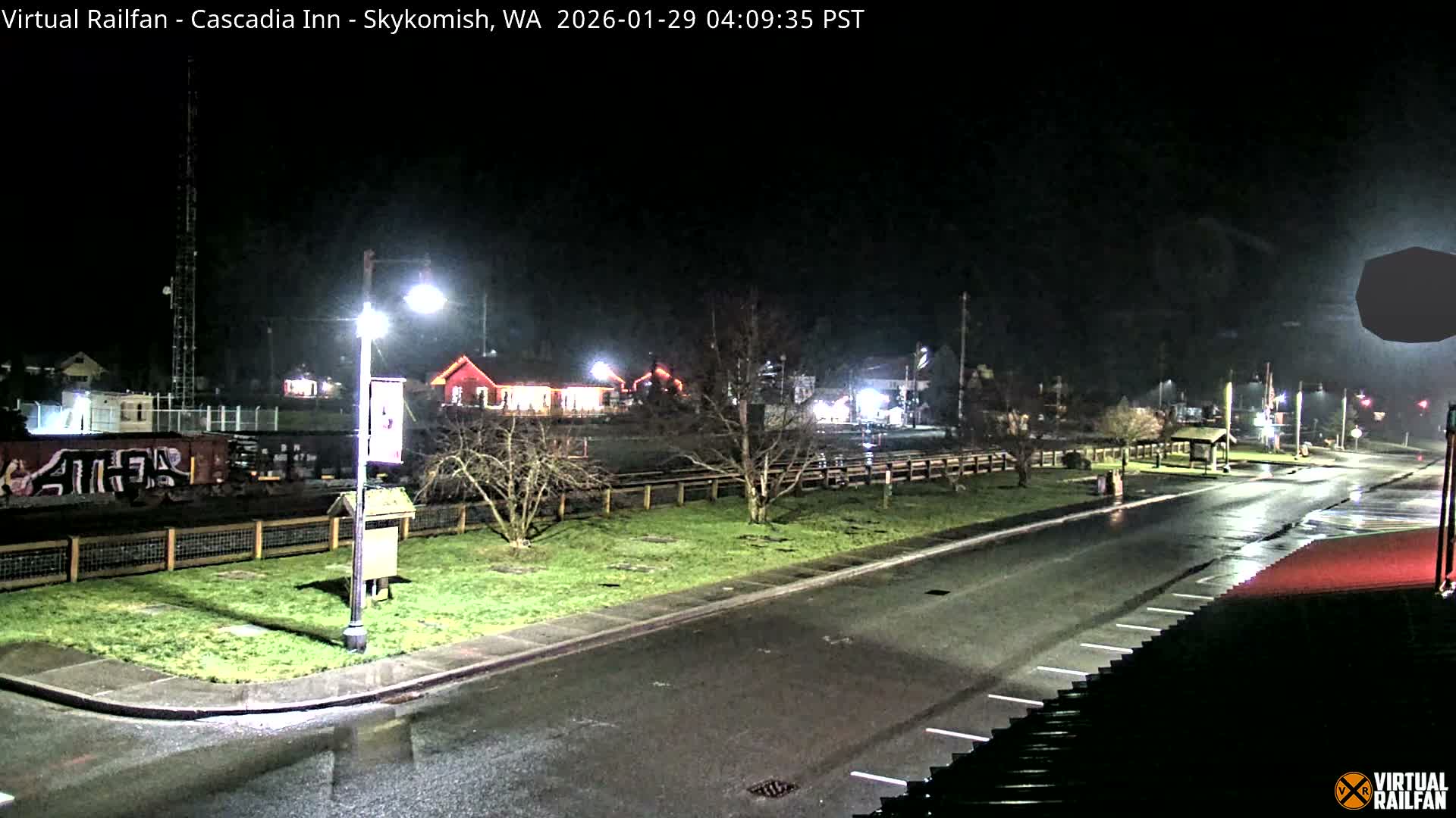Skykomish Village Railroad Live Cam - Skykomish, King, Washington, USA