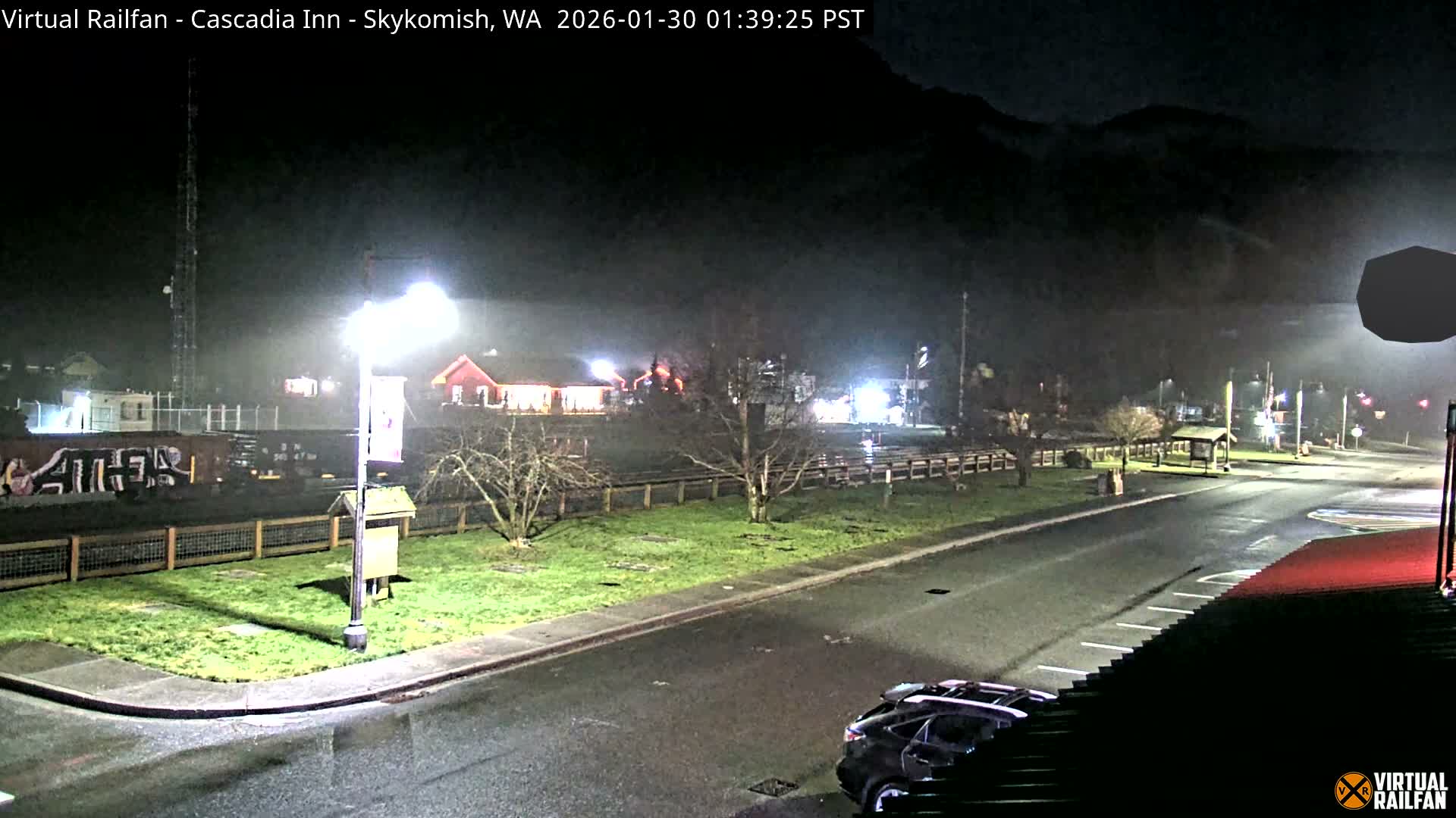 Skykomish Village Railroad Live Cam - Skykomish, King, Washington, USA