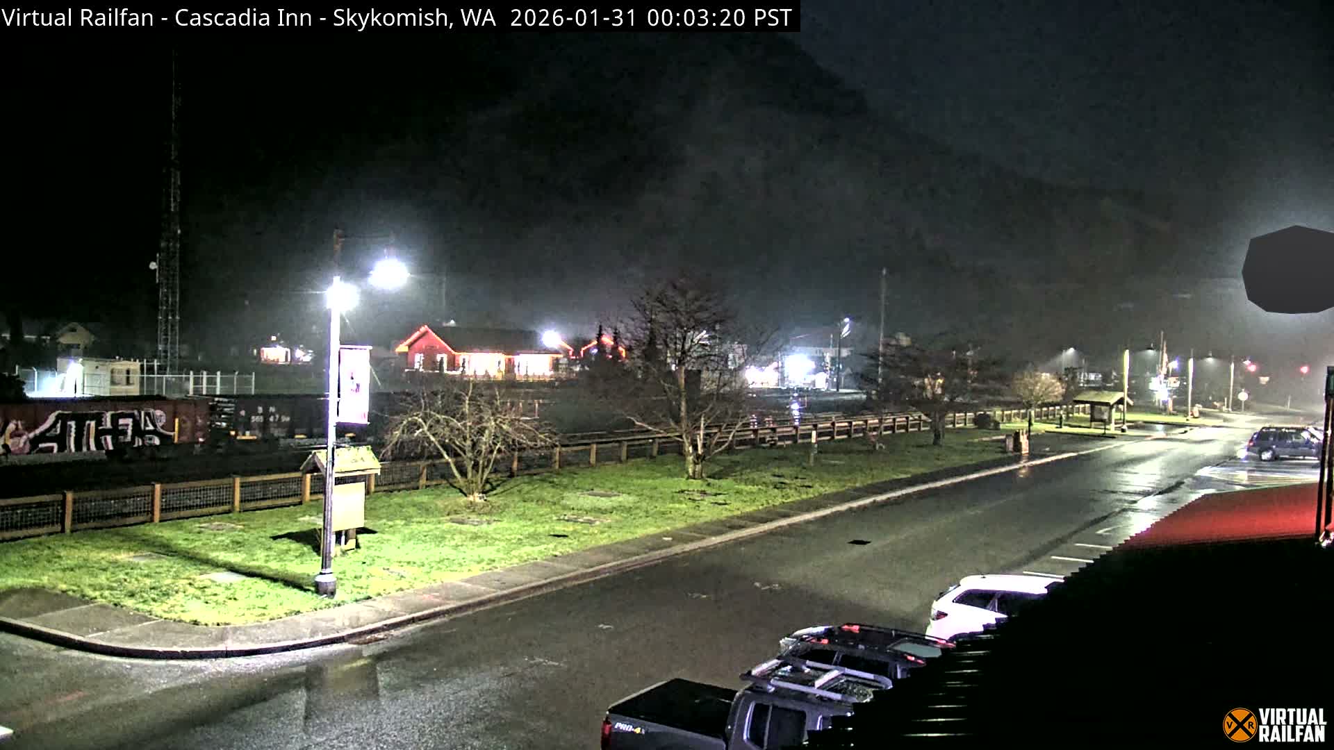 Skykomish Village Railroad Live Cam - Skykomish, King, Washington, USA