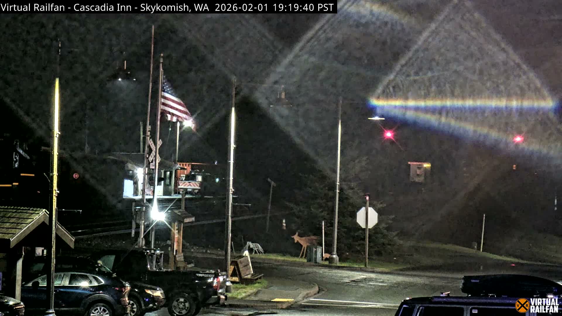 Skykomish Village Railroad Live Cam - Skykomish, King, Washington, USA
