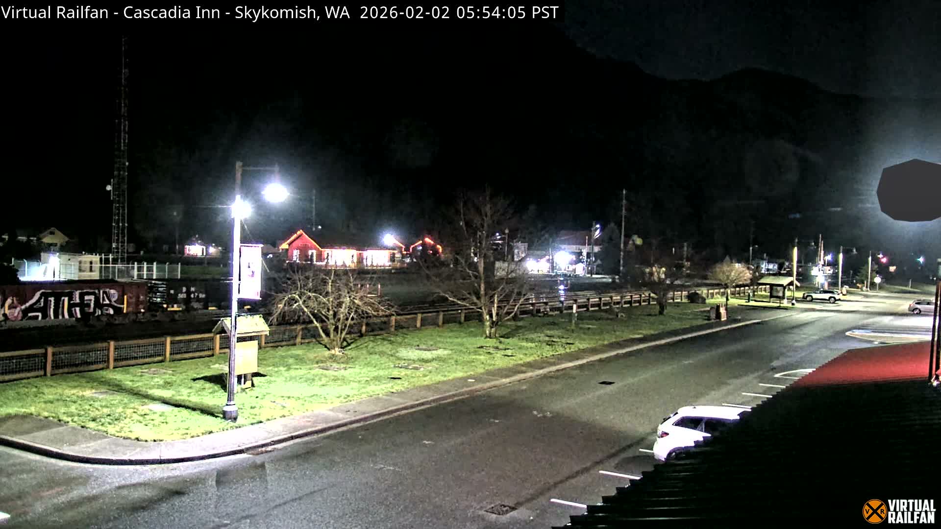 Skykomish Village Railroad Live Cam - Skykomish, King, Washington, USA