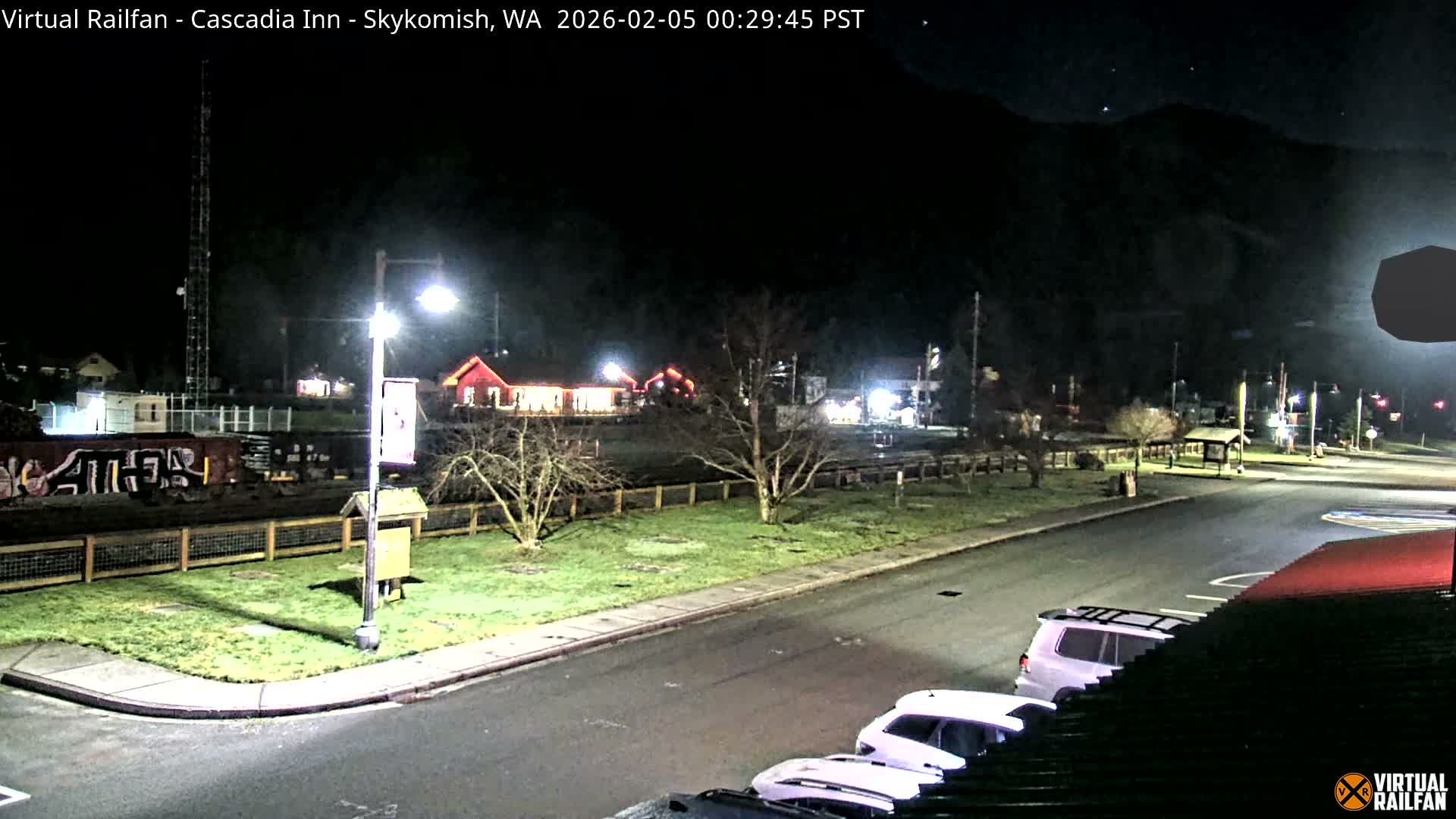 Skykomish Village Railroad Live Cam - Skykomish, King, Washington, USA