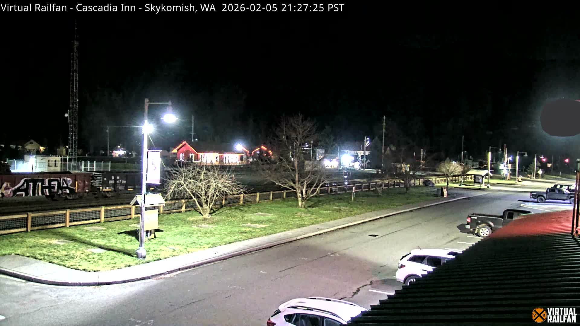 Skykomish Village Railroad Live Cam - Skykomish, King, Washington, USA