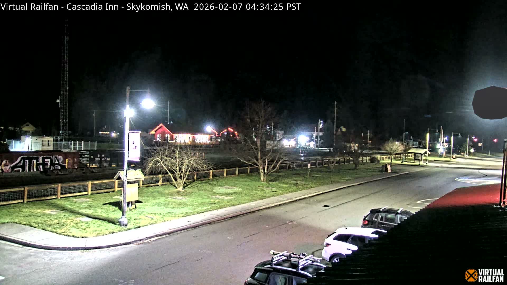 Skykomish Village Railroad Live Cam - Skykomish, King, Washington, USA