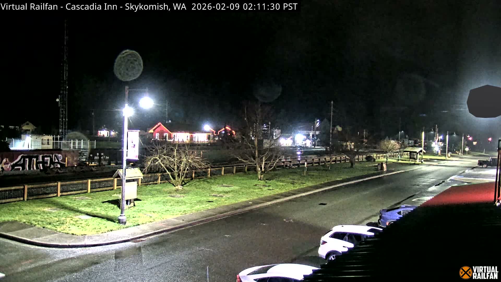 Skykomish Village Railroad Live Cam - Skykomish, King, Washington, USA