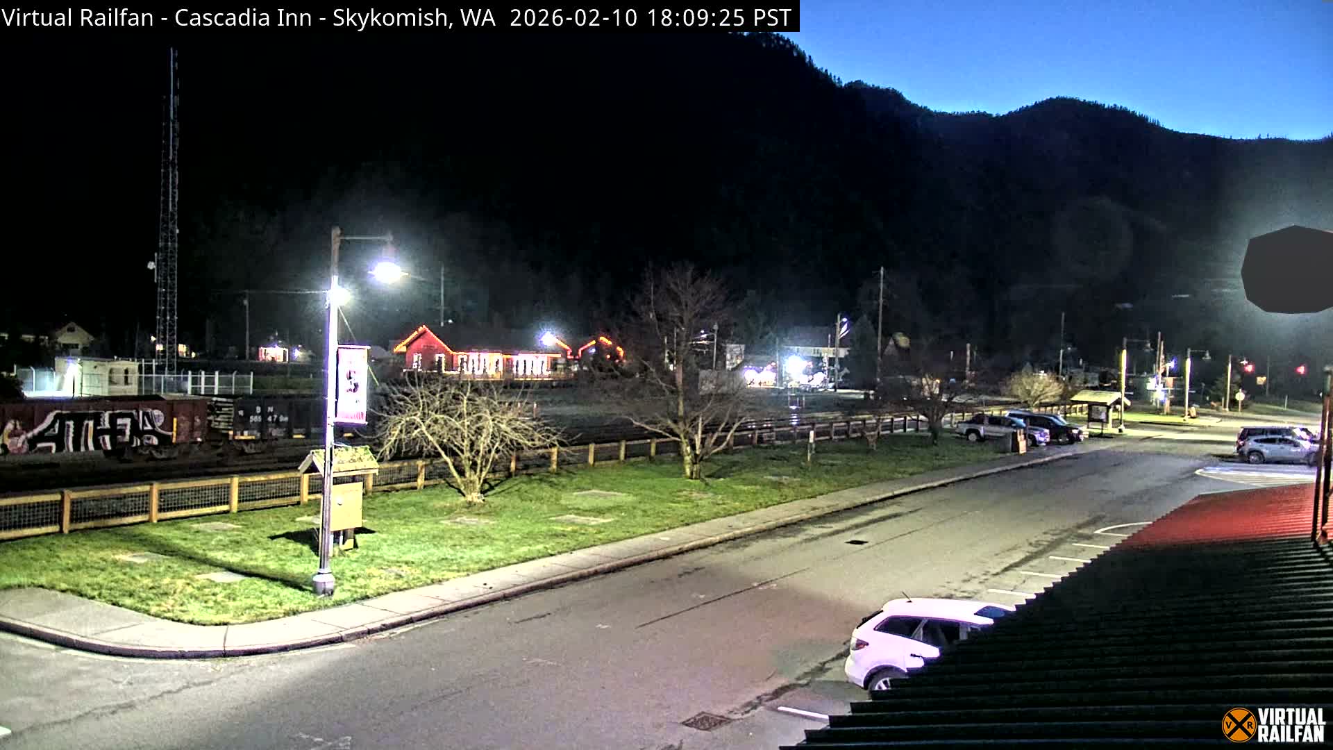 Skykomish Village Railroad Live Cam - Skykomish, King, Washington, USA