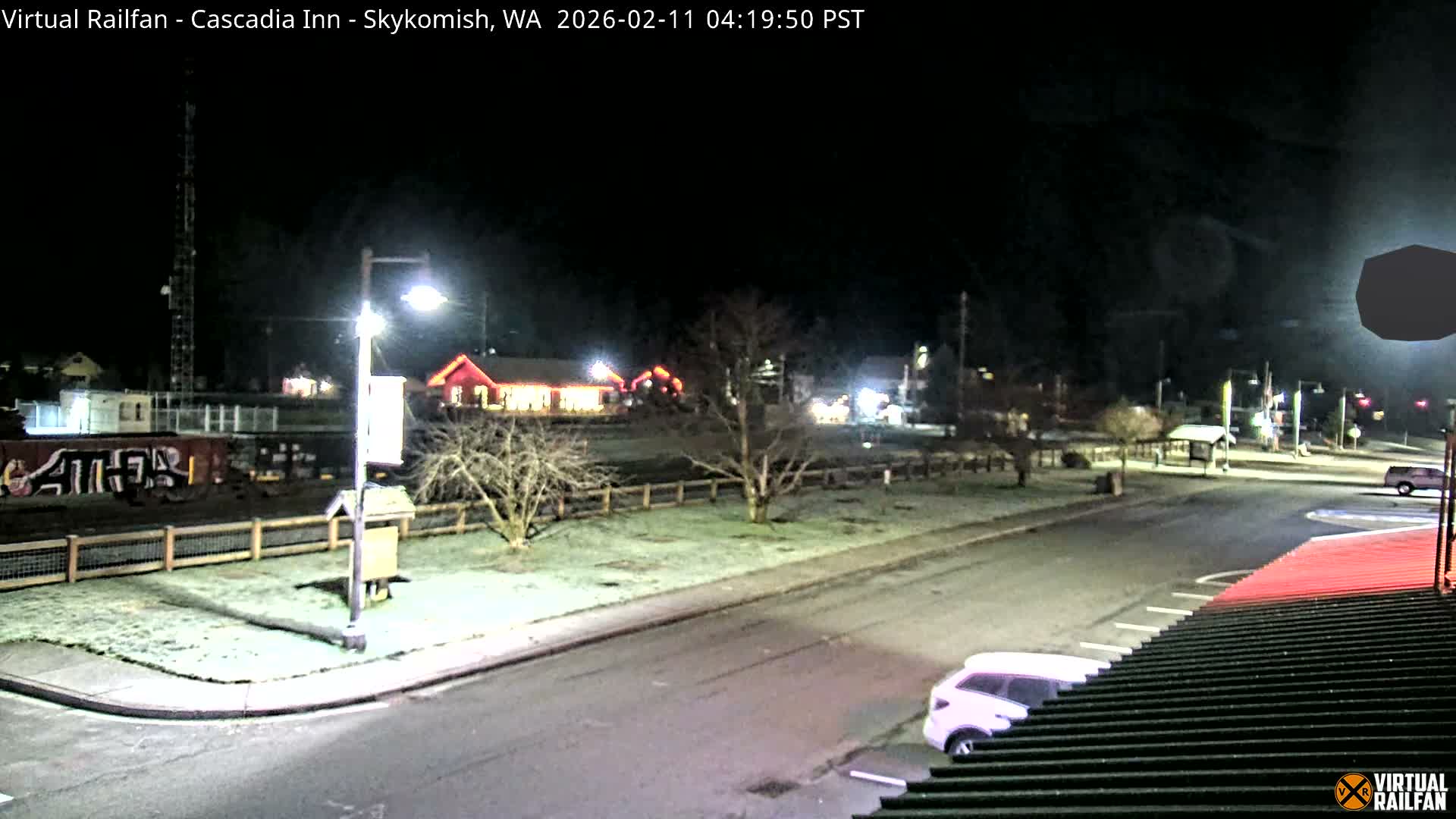 Skykomish Village Railroad Live Cam - Skykomish, King, Washington, USA