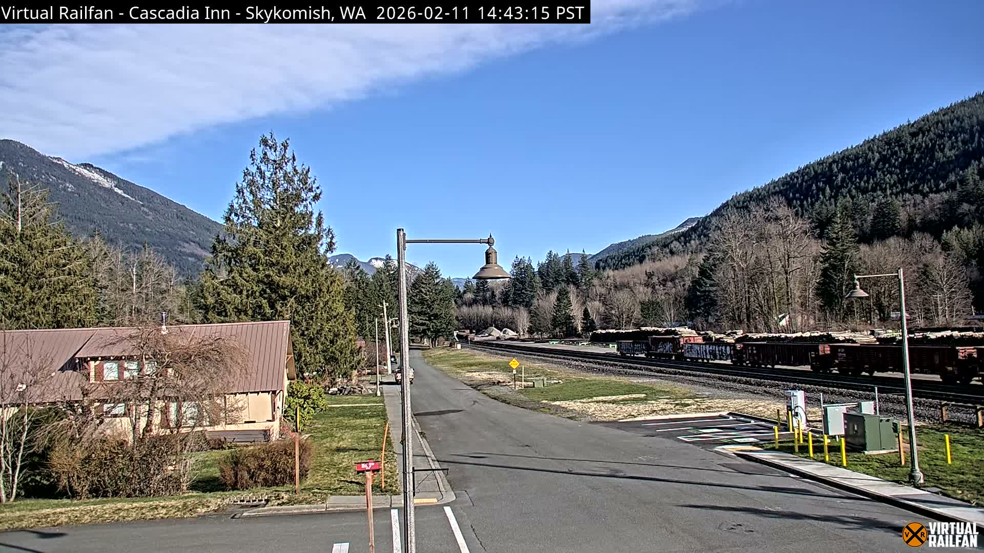 Skykomish Village Railroad Live Cam - Skykomish, King, Washington, USA