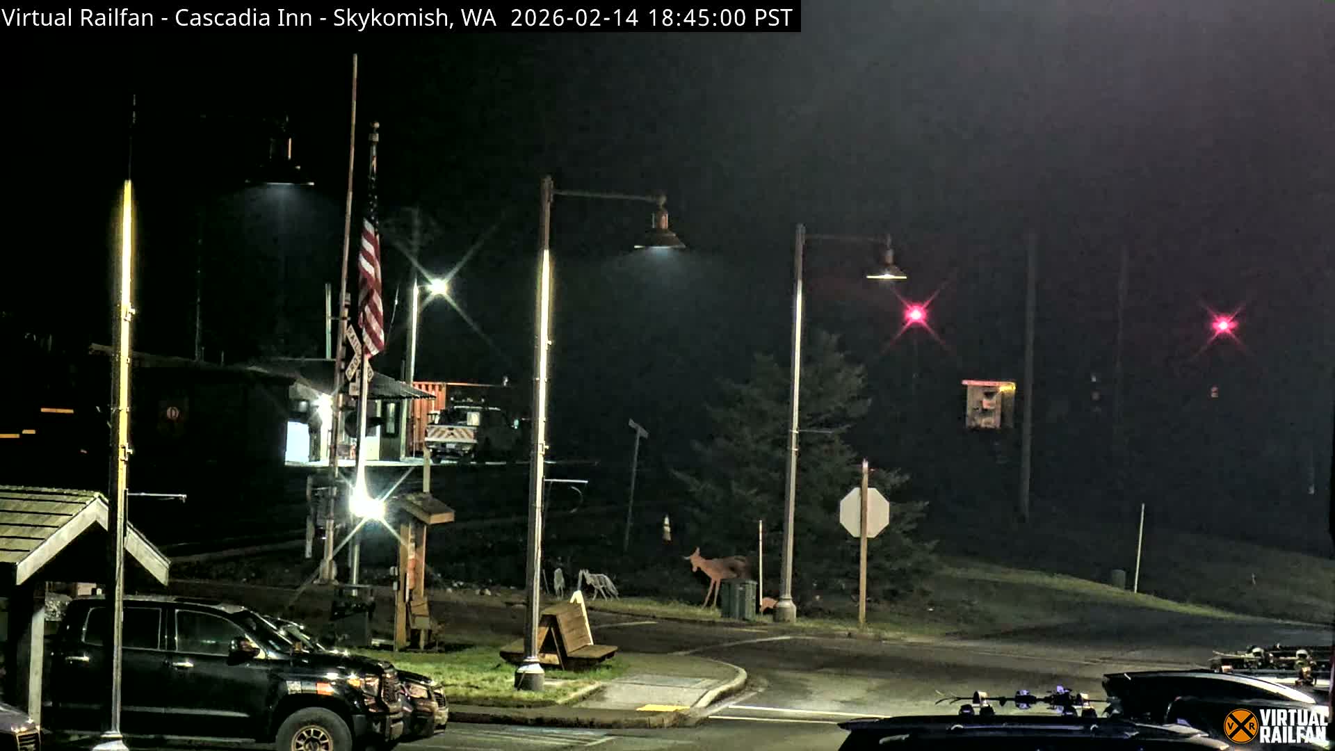 Skykomish Village Railroad Live Cam - Skykomish, King, Washington, USA