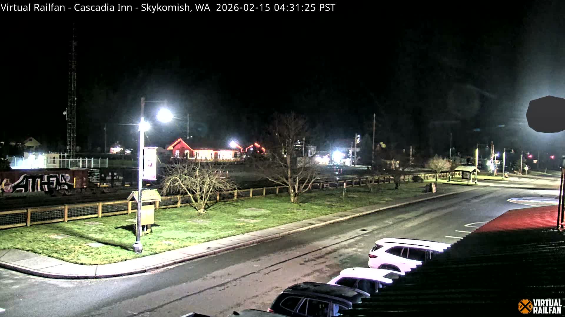 Skykomish Village Railroad Live Cam - Skykomish, King, Washington, USA