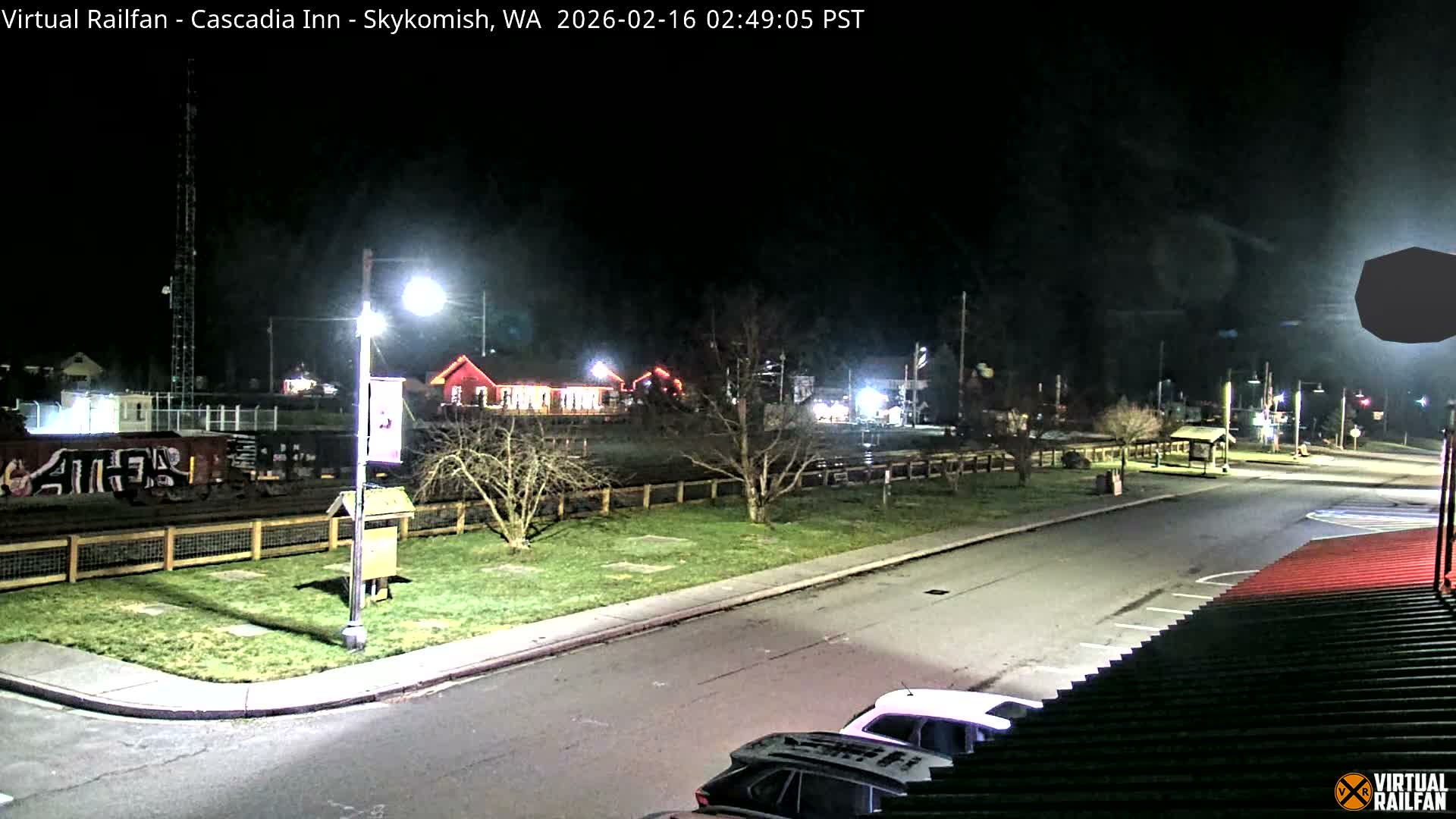 Skykomish Village Railroad Live Cam - Skykomish, King, Washington, USA