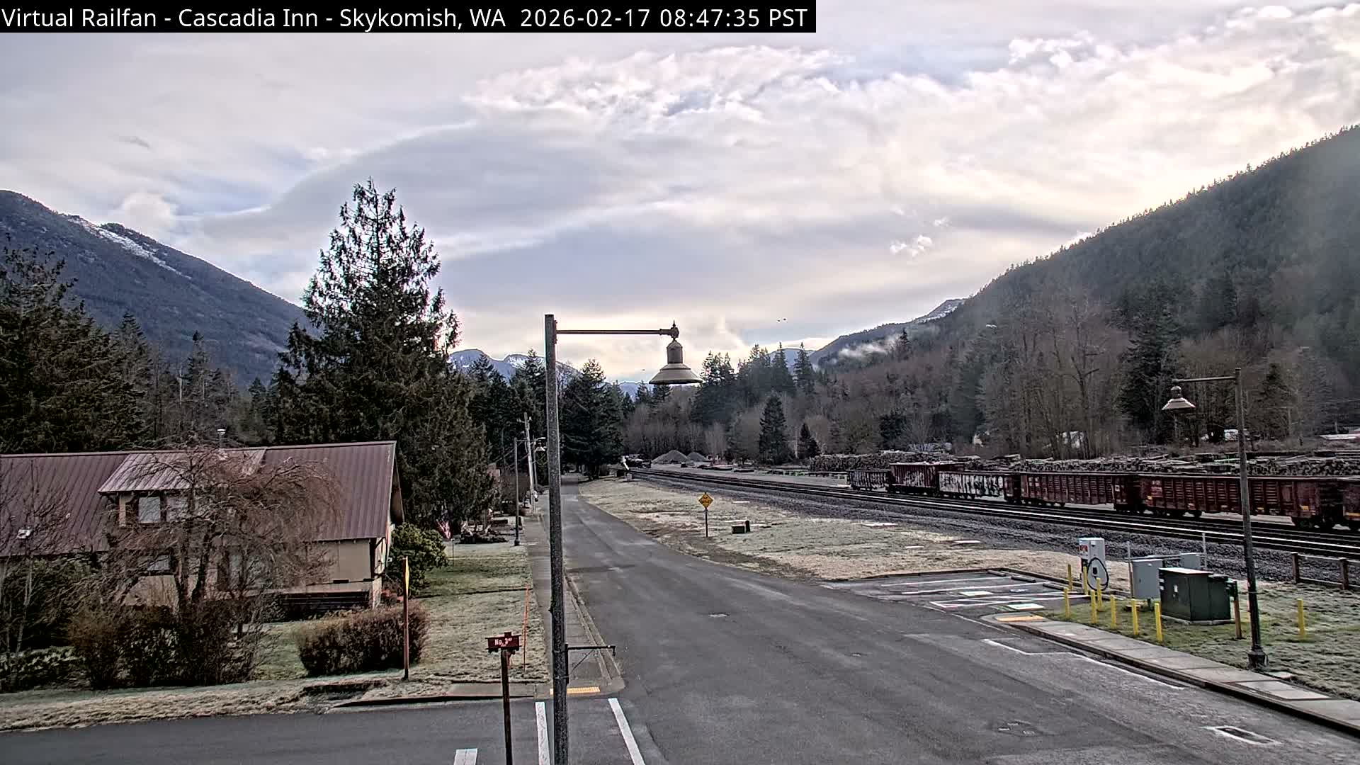 Skykomish Village Railroad Live Cam - Skykomish, King, Washington, USA