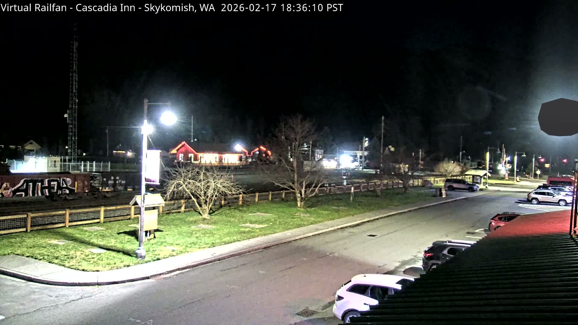 Skykomish Village Railroad Live Cam - Skykomish, King, Washington, USA