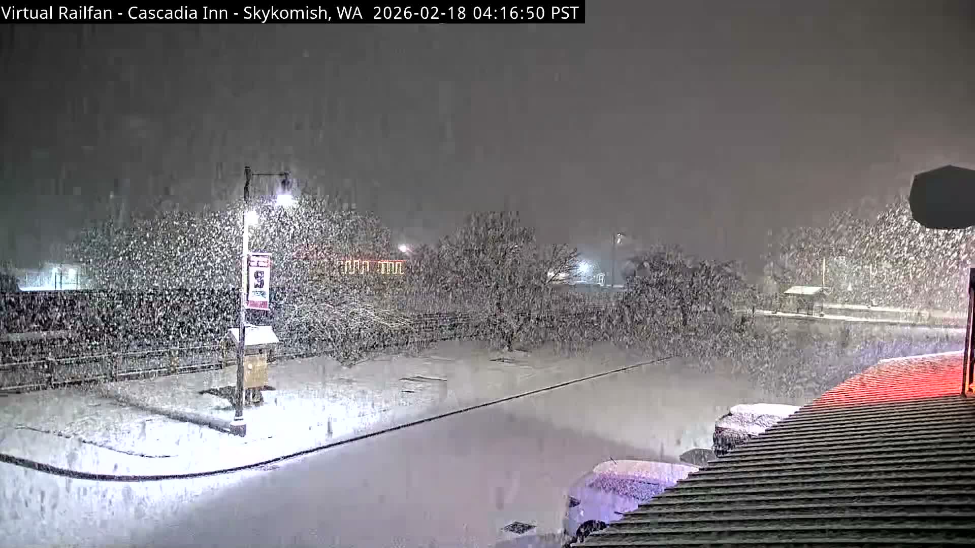 Skykomish Village Railroad Live Cam - Skykomish, King, Washington, USA