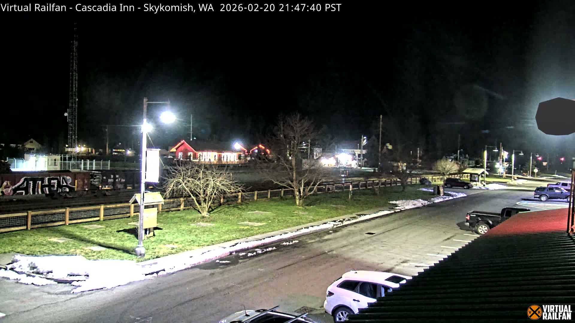 Skykomish Village Railroad Live Cam - Skykomish, King, Washington, USA