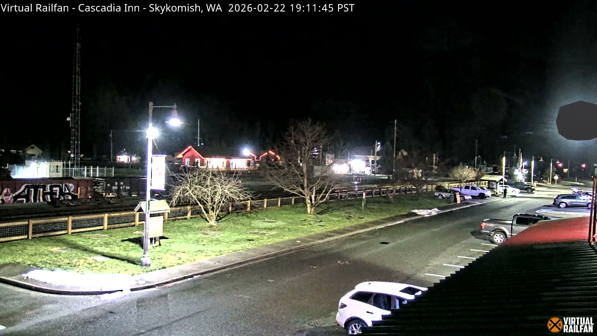 Skykomish Village Railroad Live Cam - Skykomish, King, Washington, USA