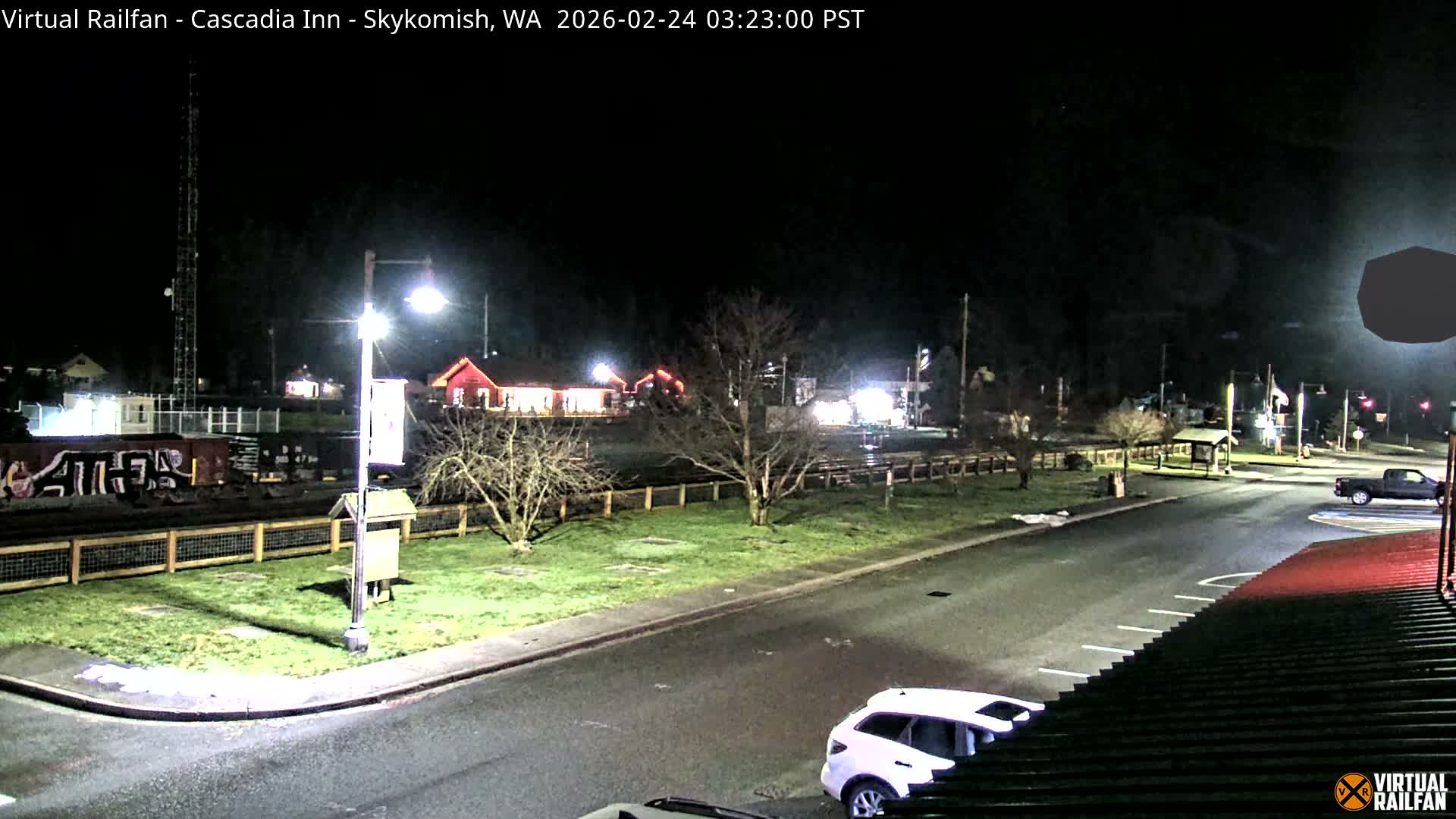 Skykomish Village Railroad Live Cam - Skykomish, King, Washington, USA