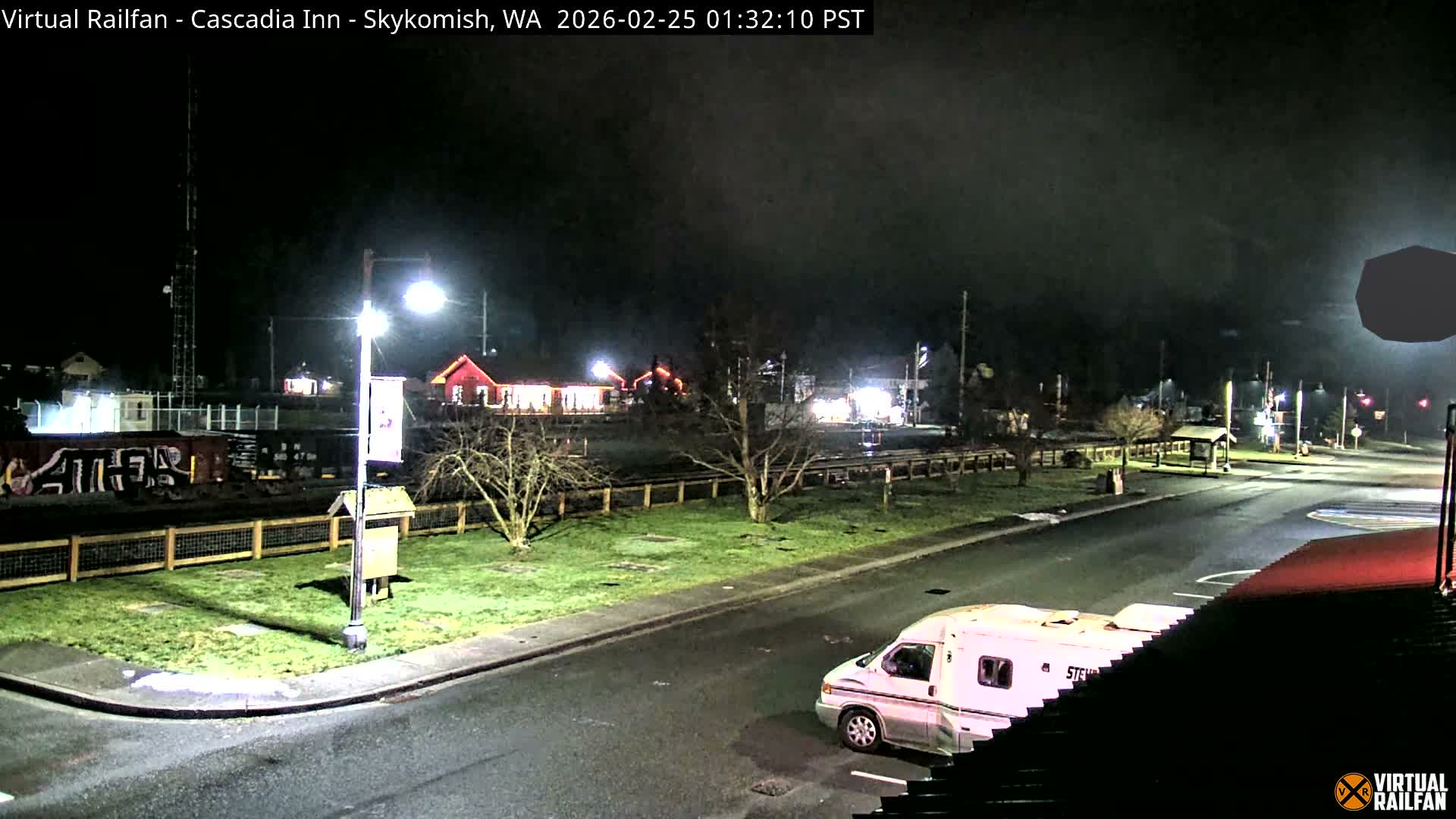 Skykomish Village Railroad Live Cam - Skykomish, King, Washington, USA