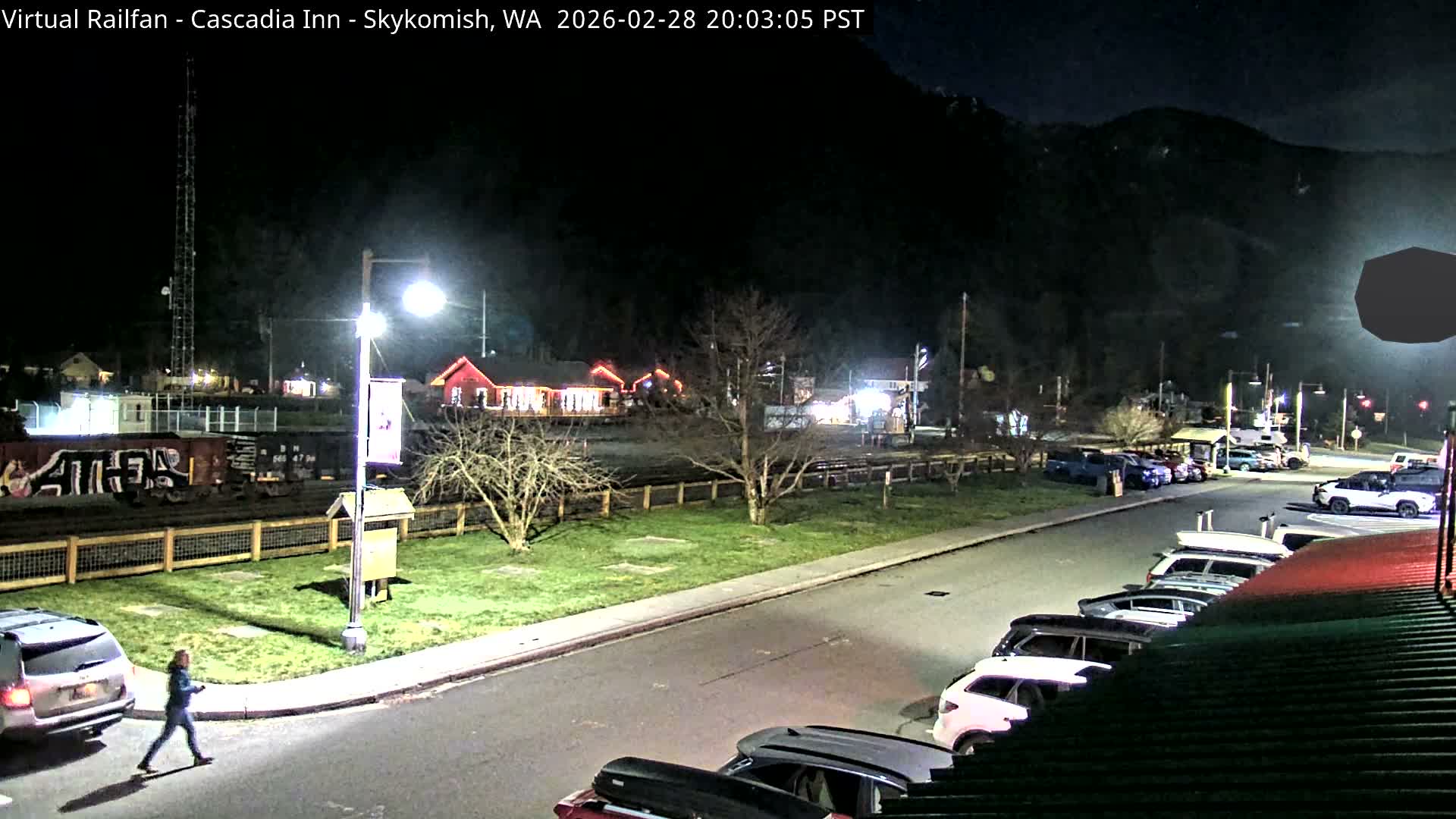 Skykomish Village Railroad Live Cam - Skykomish, King, Washington, USA