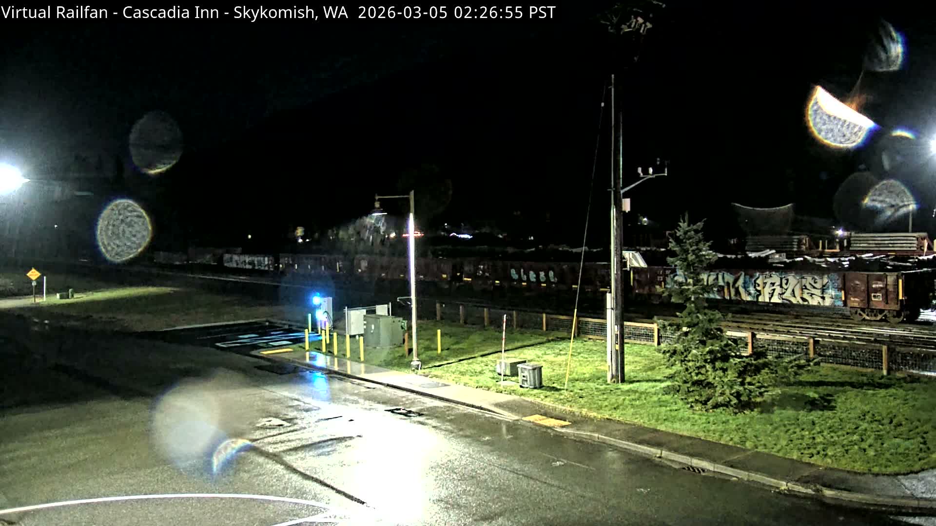 Skykomish Village Railroad Live Cam - Skykomish, King, Washington, USA