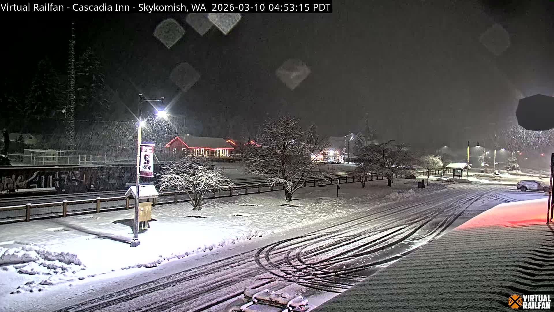 Skykomish Village Railroad Live Cam - Skykomish, King, Washington, USA