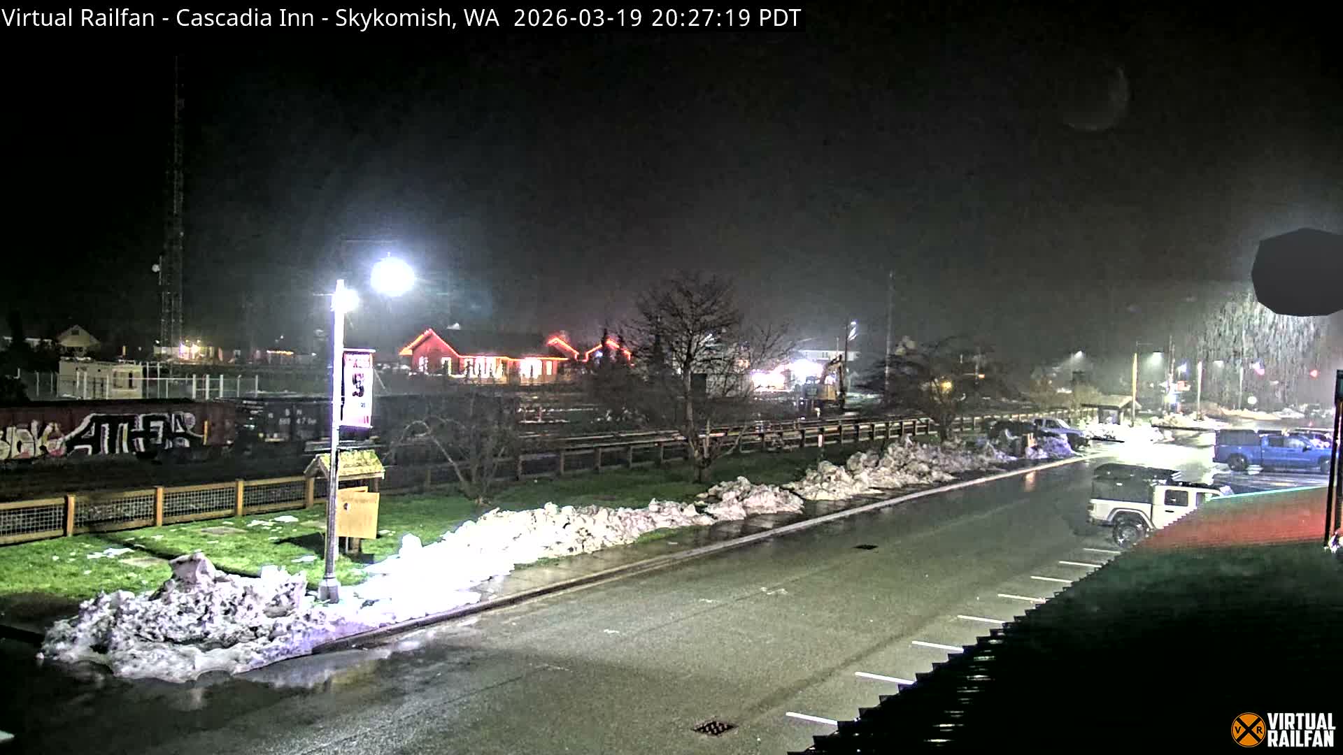 Skykomish Village Railroad Live Cam - Skykomish, King, Washington, USA
