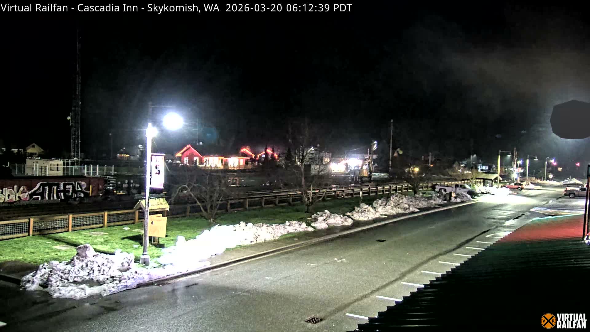 Skykomish Village Railroad Live Cam - Skykomish, King, Washington, USA