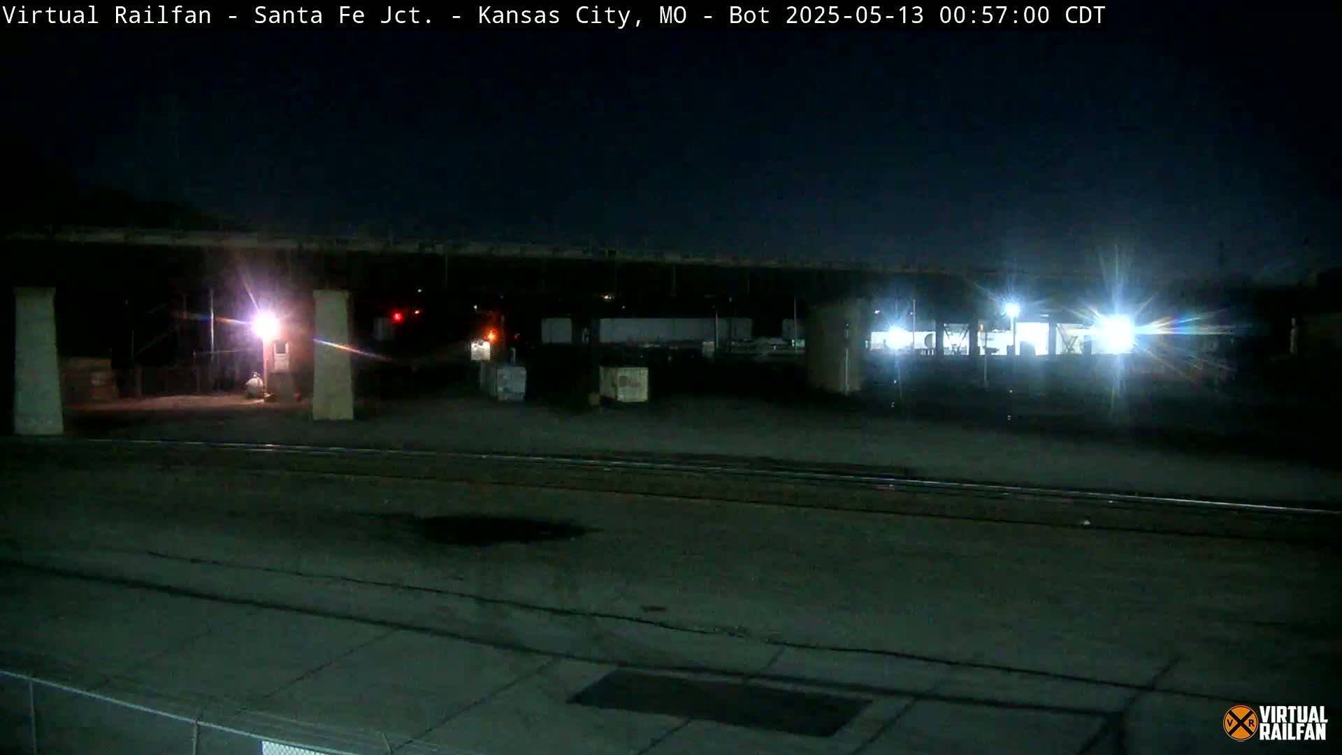 Kansas City Santa Fe Railway Junction Live Cam - Kansas City, Jackson, Missouri, USA 