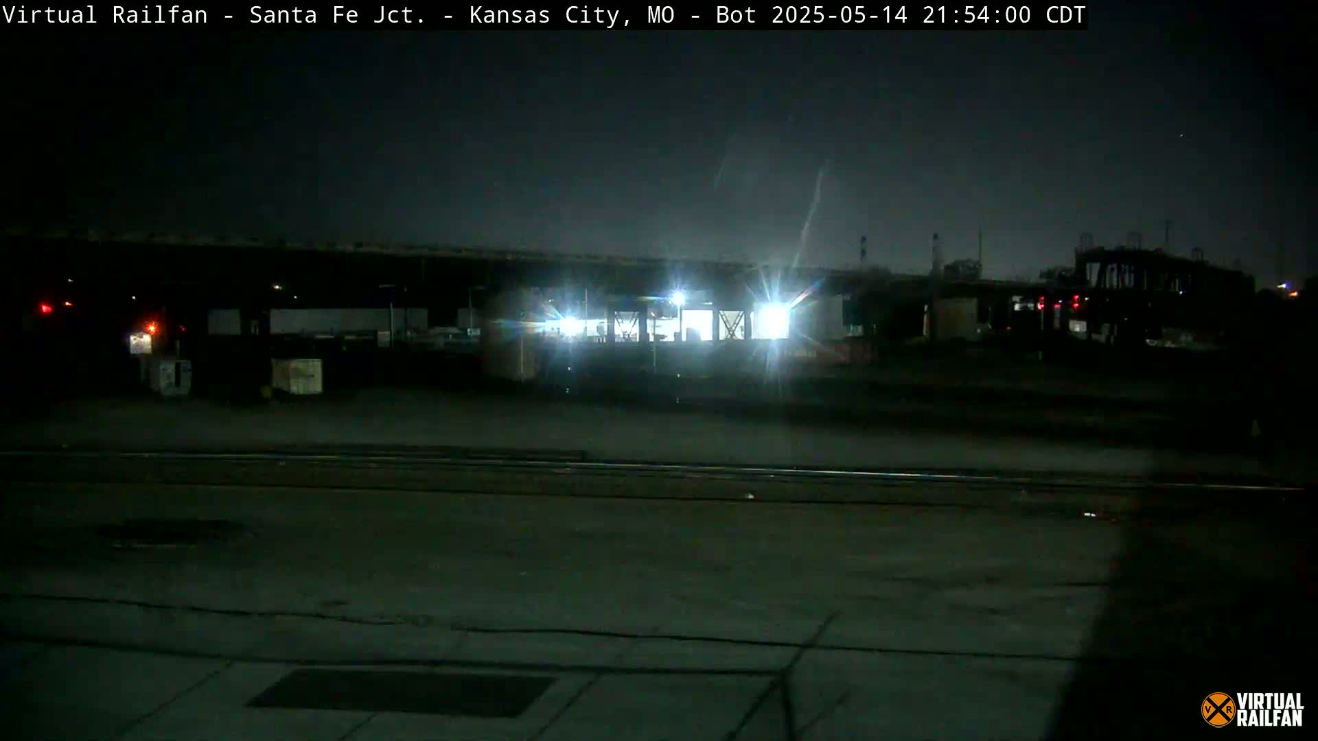 Kansas City Santa Fe Railway Junction Live Cam - Kansas City, Jackson, Missouri, USA 