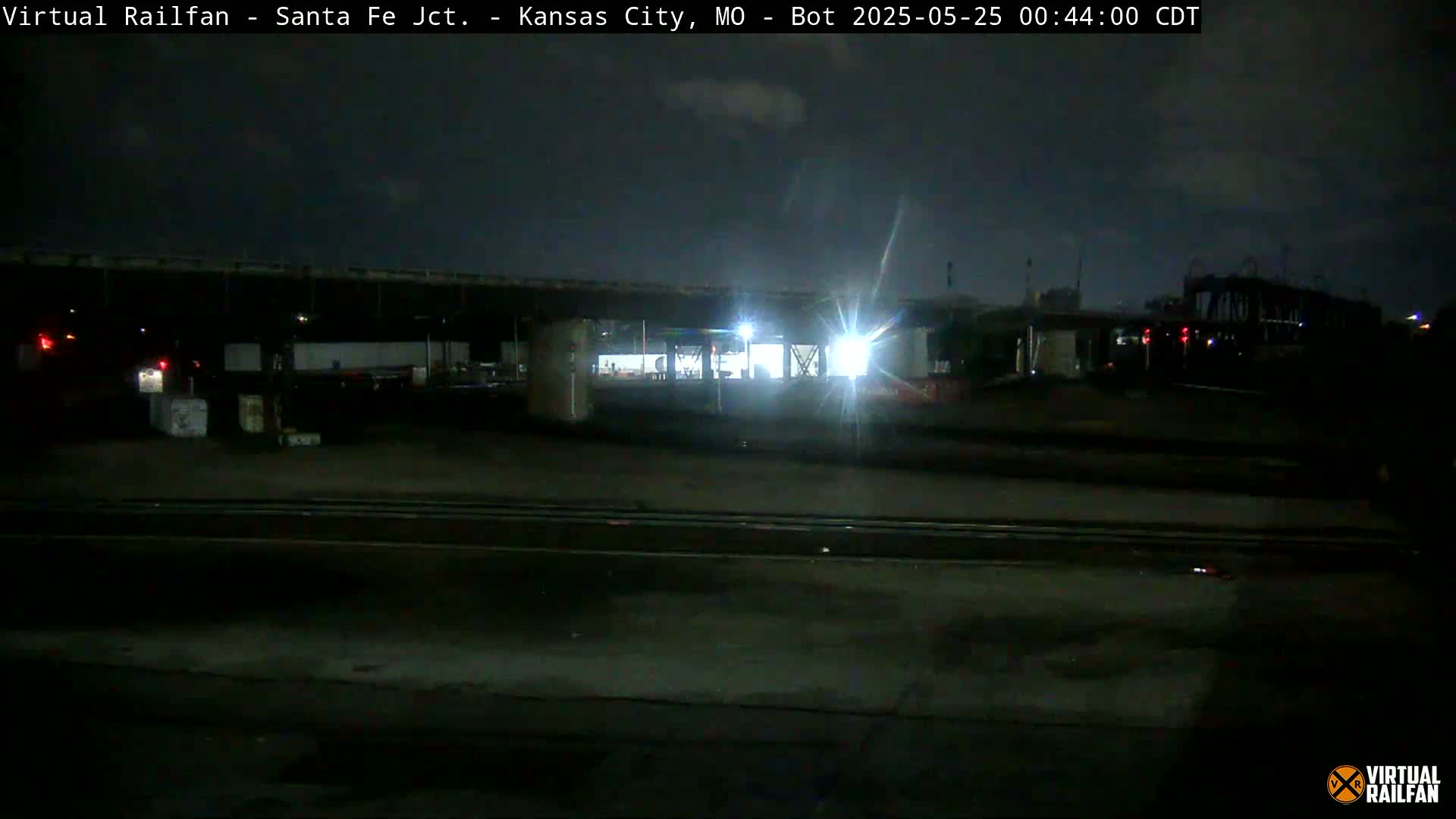 Kansas City Santa Fe Railway Junction Live Cam - Kansas City, Jackson, Missouri, USA 