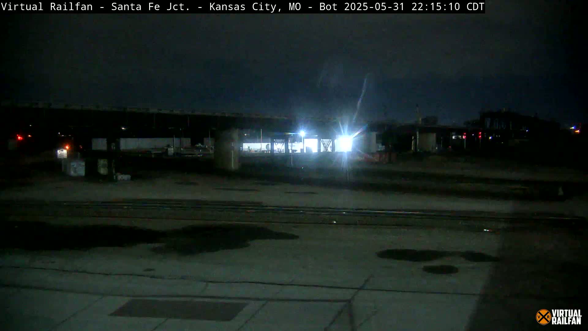Kansas City Santa Fe Railway Junction Live Cam - Kansas City, Jackson, Missouri, USA 
