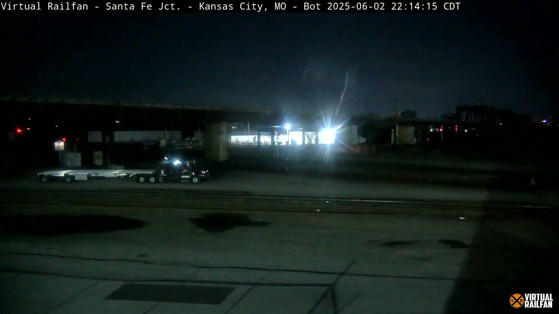 Kansas City Santa Fe Railway Junction Live Cam - Kansas City, Jackson, Missouri, USA 