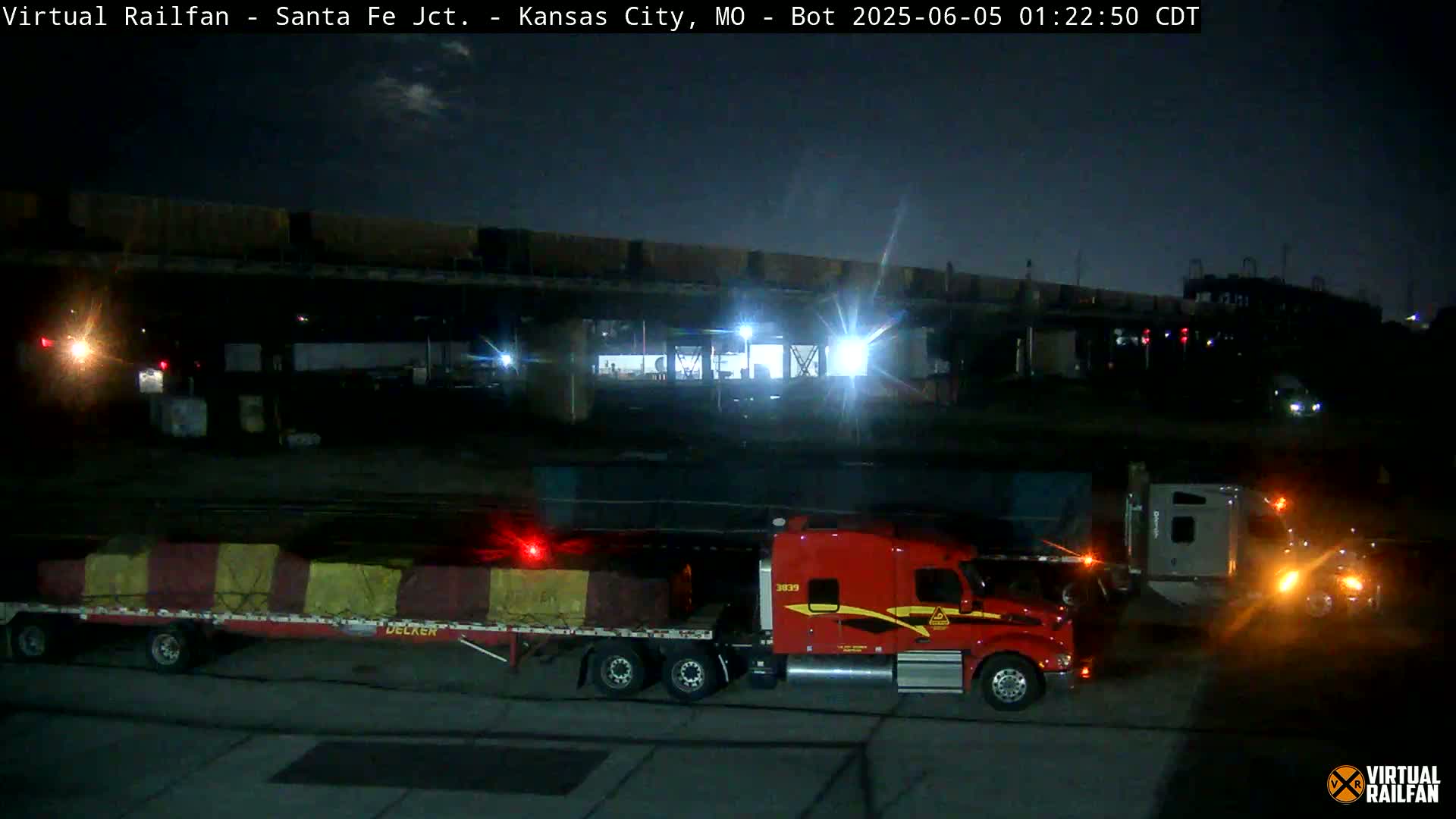Kansas City Santa Fe Railway Junction Live Cam - Kansas City, Jackson, Missouri, USA 