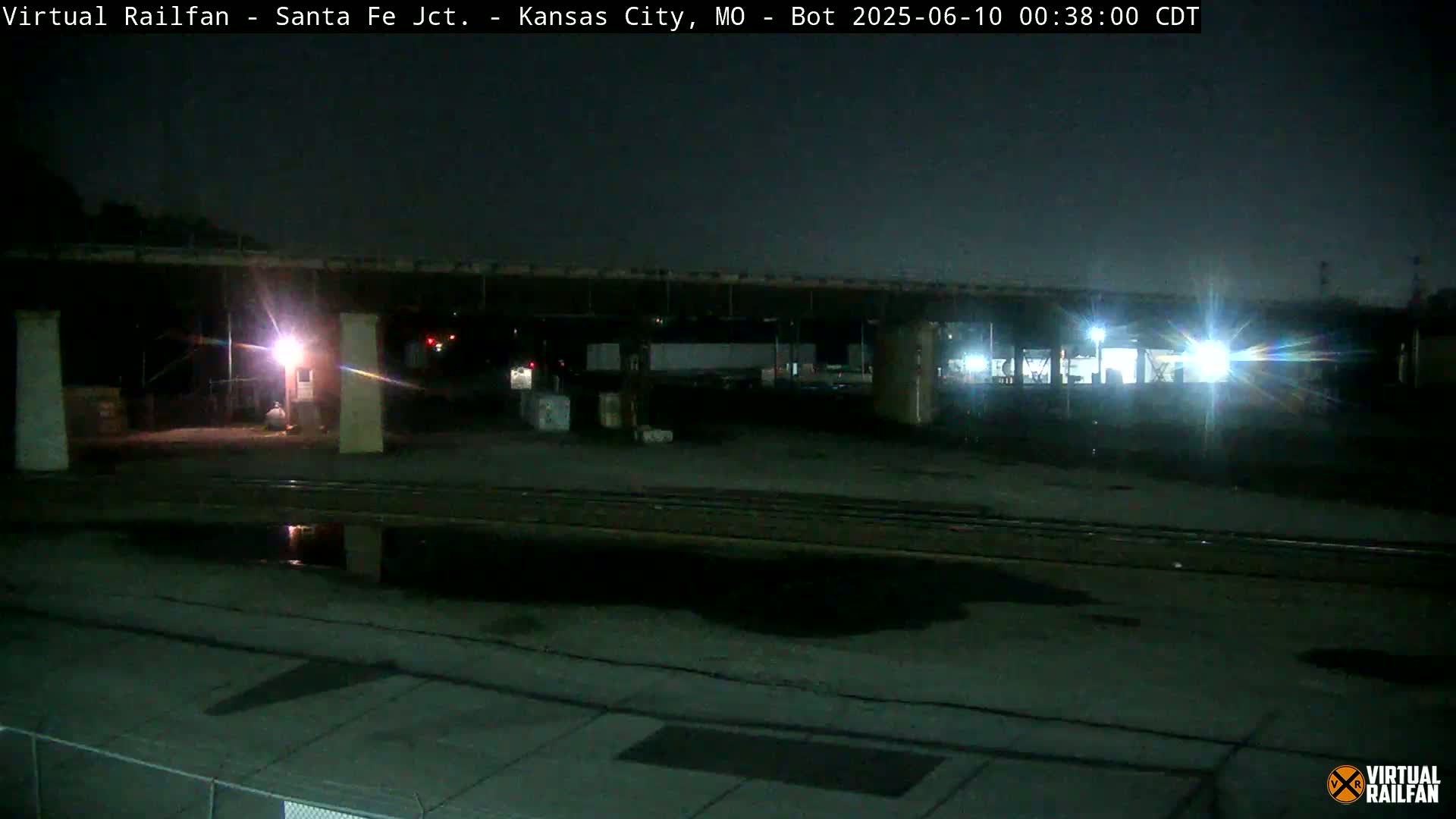 Kansas City Santa Fe Railway Junction Live Cam - Kansas City, Jackson, Missouri, USA 